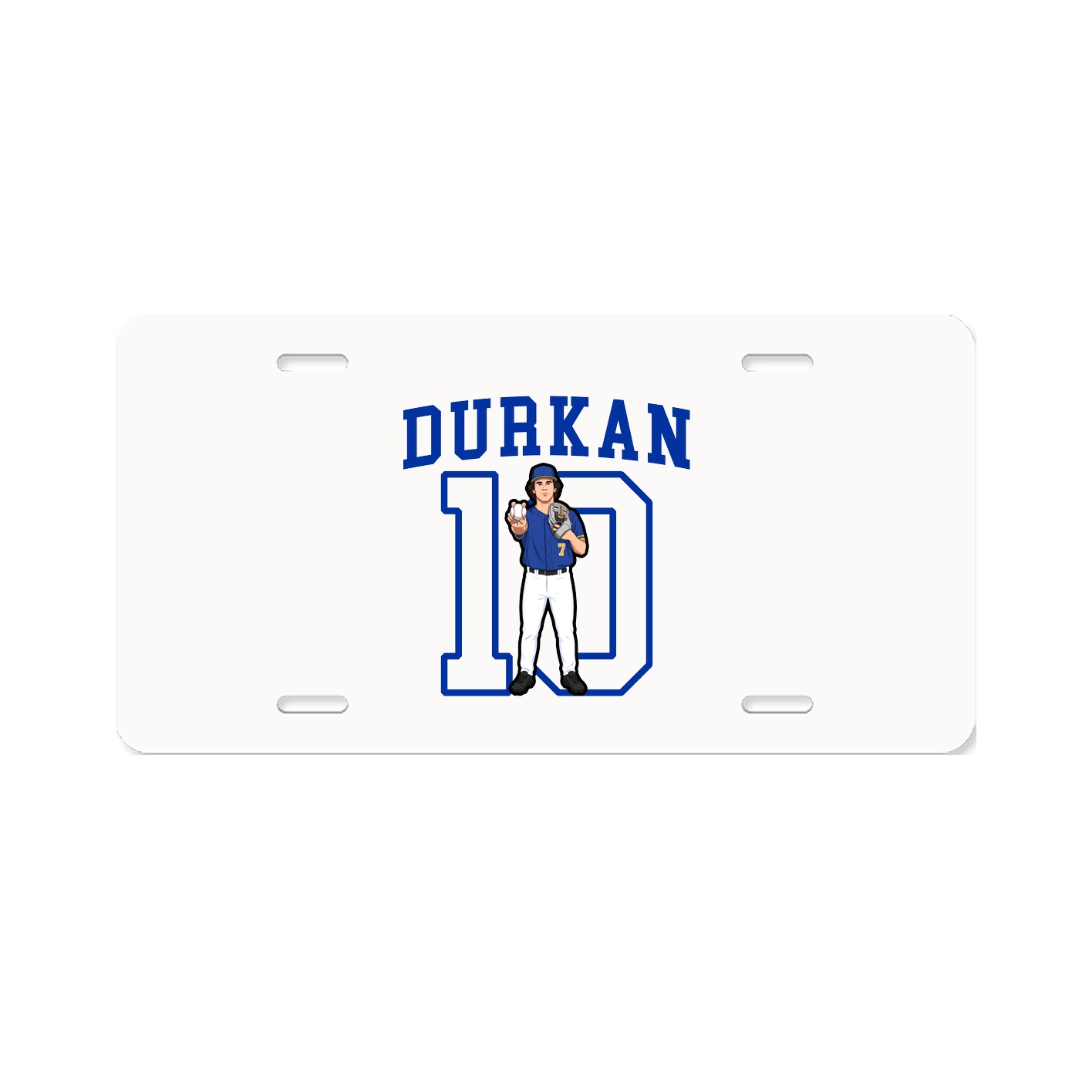 Aluminum License Plate