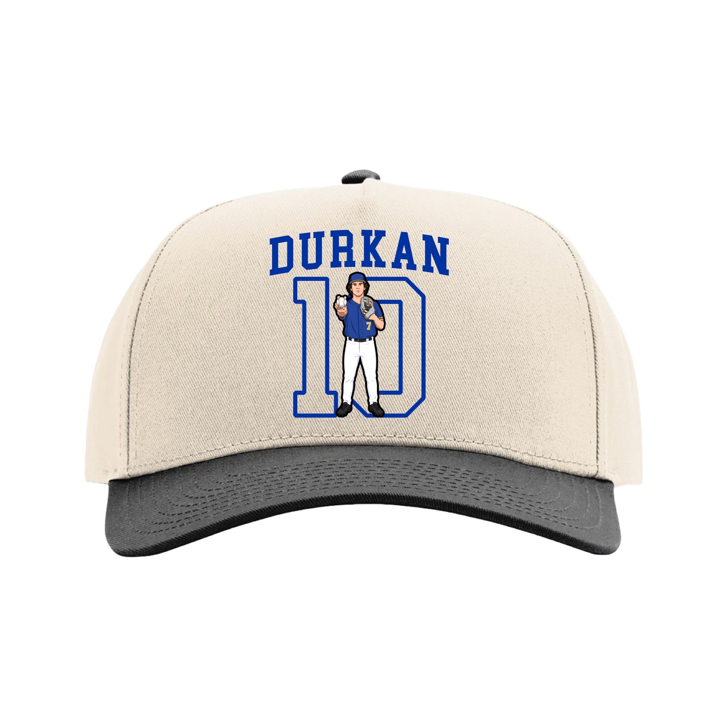 Full Fabric Five-Panel Champ Cap