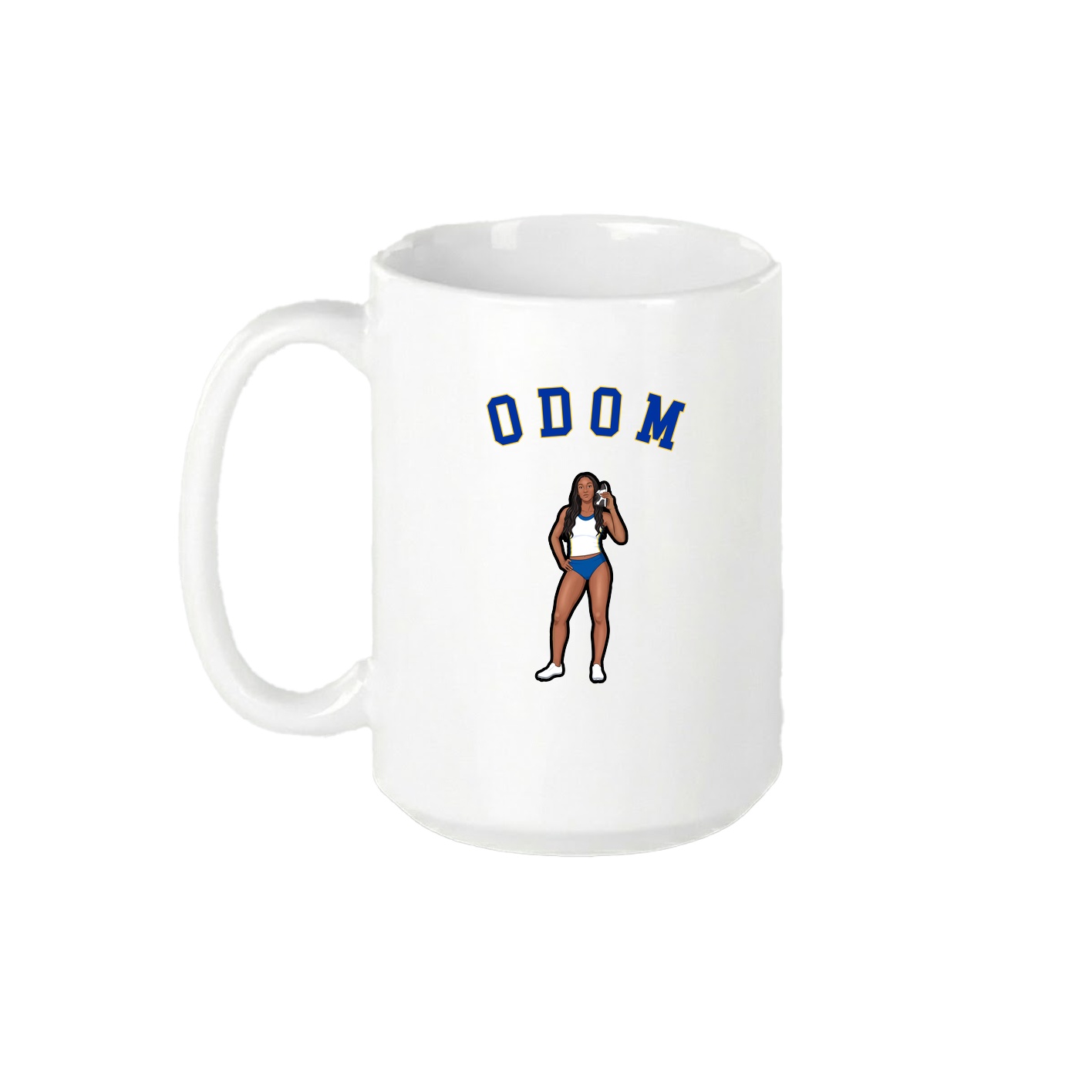 15oz Coffee Mug — Shirsey Arch in White