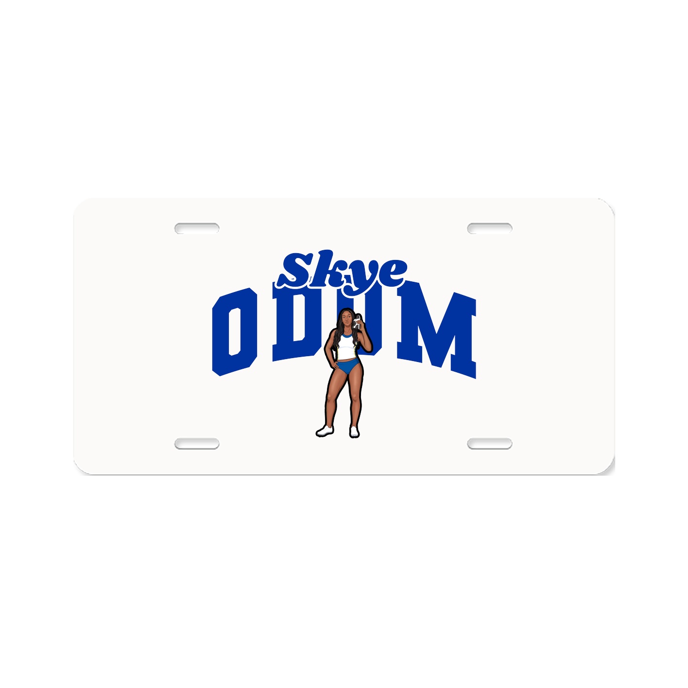 License Plate — Signature Arch in Classic