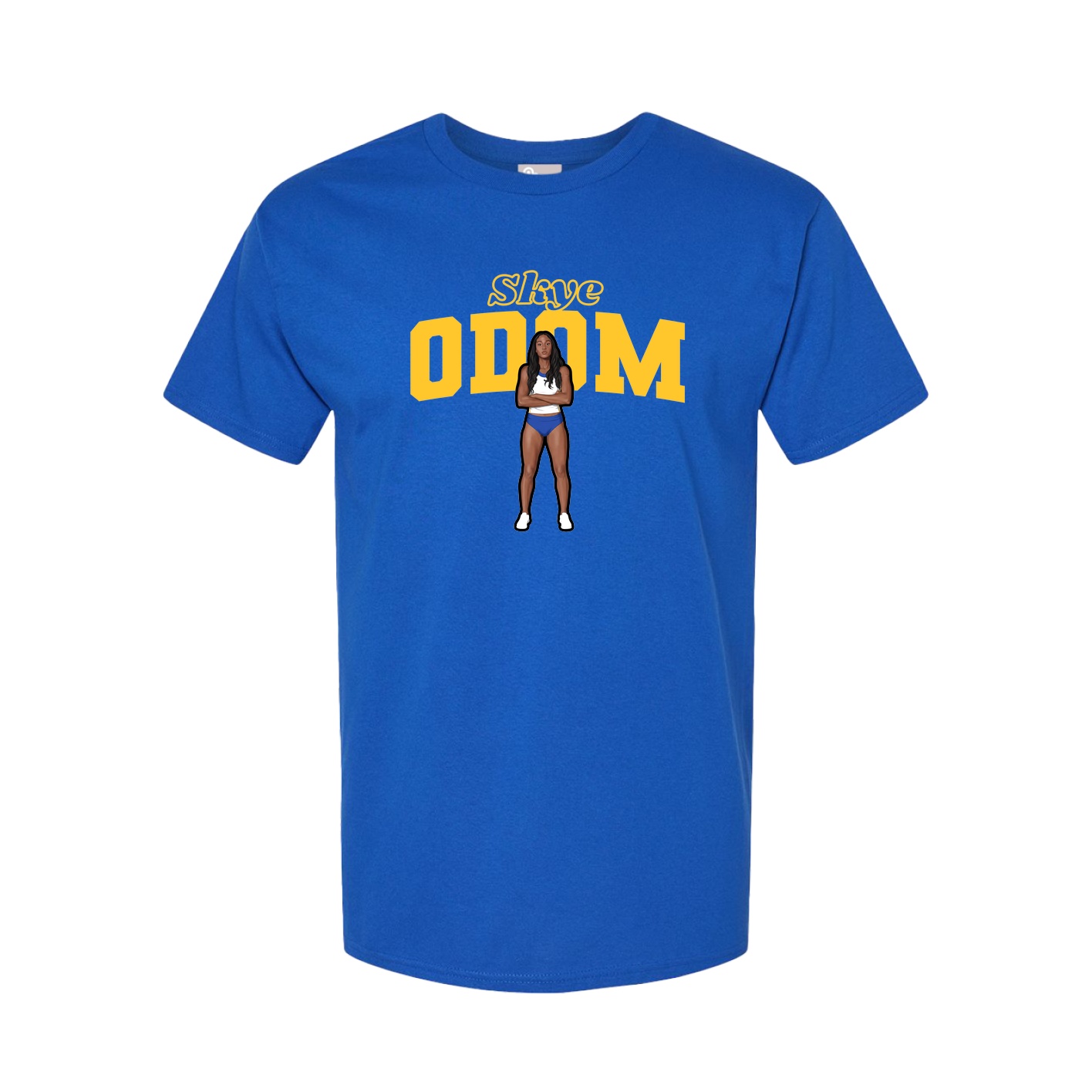 Tee — Name Arch in Royal