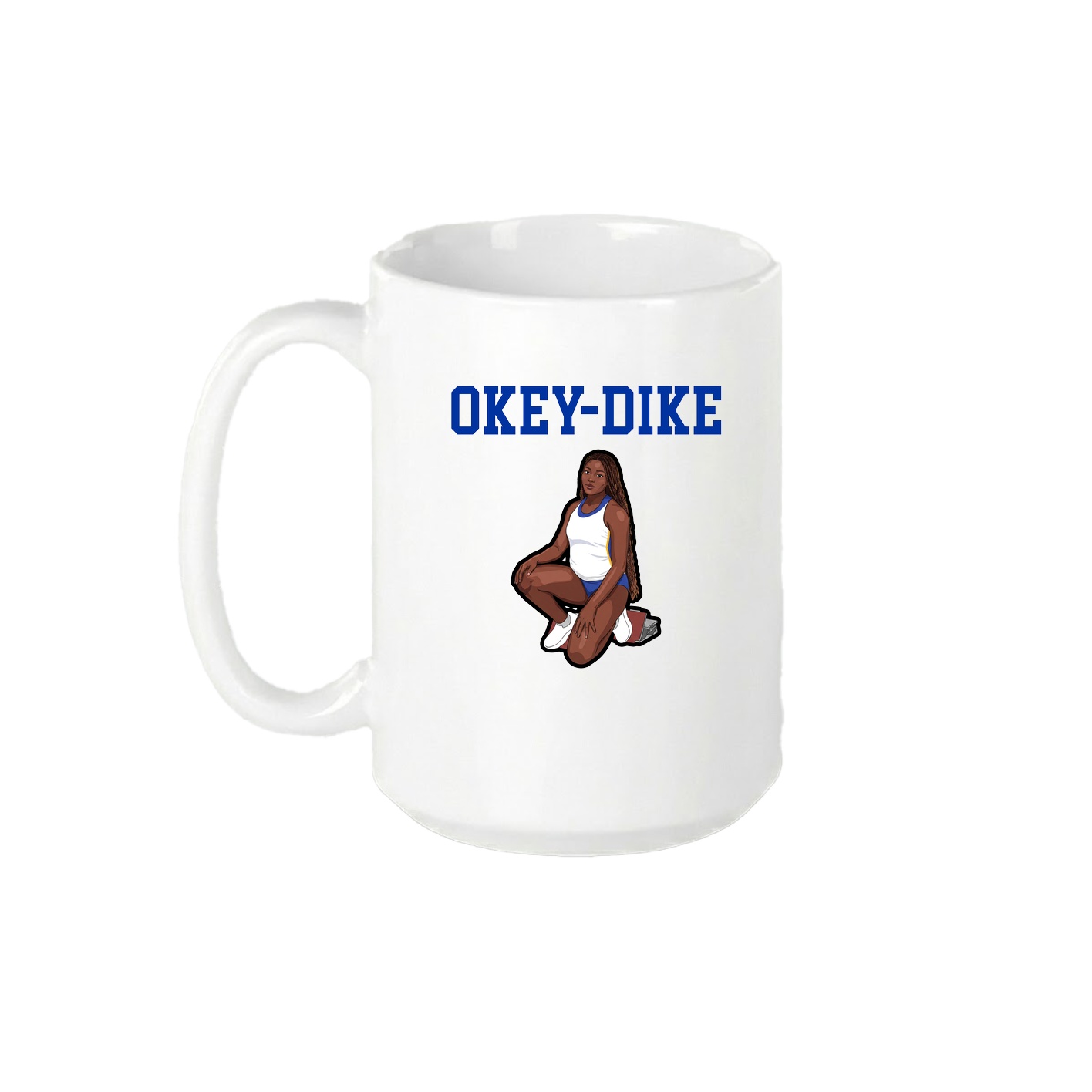 15oz Coffee Mug — Shirsey in White