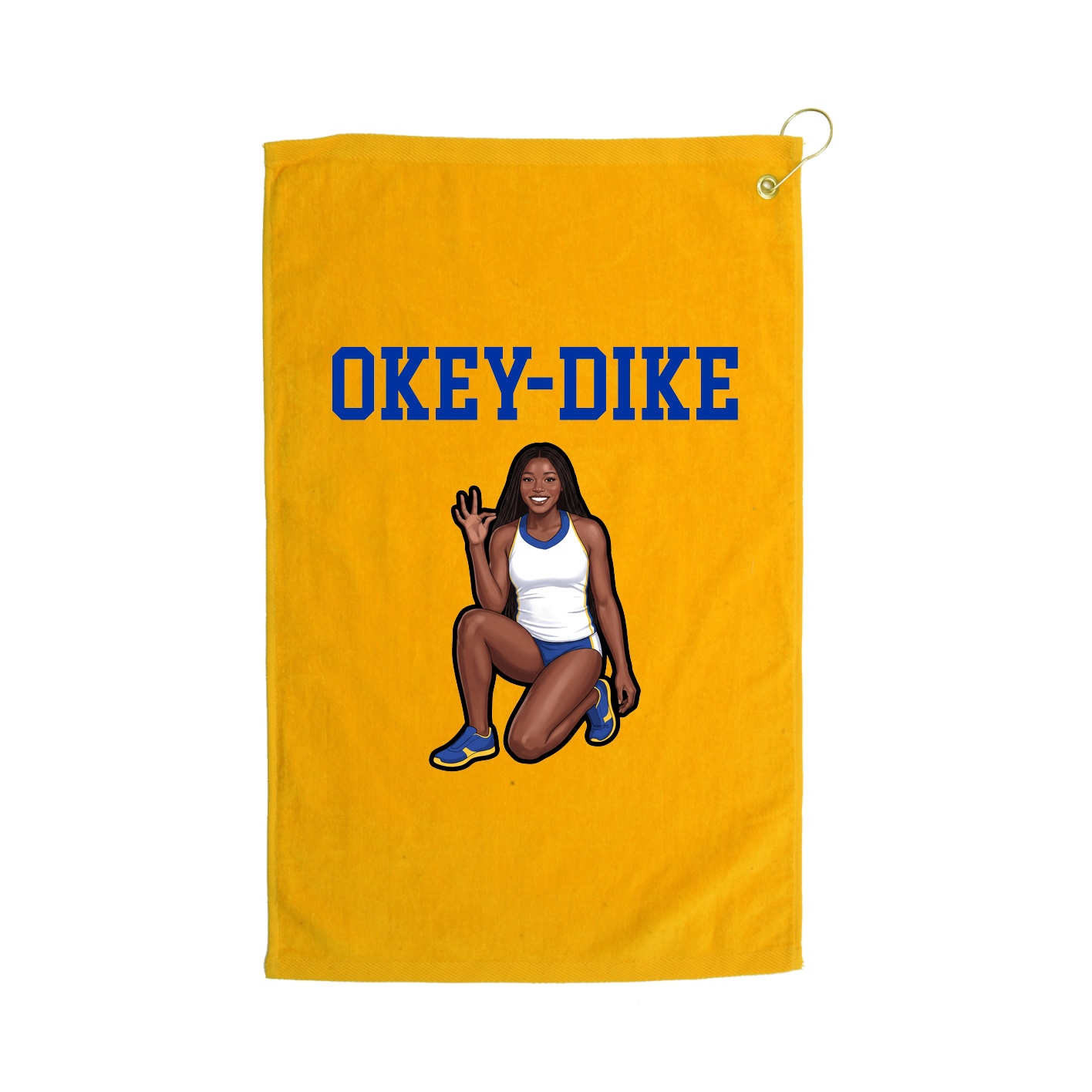 Golf Towel — Shirsey in Gold