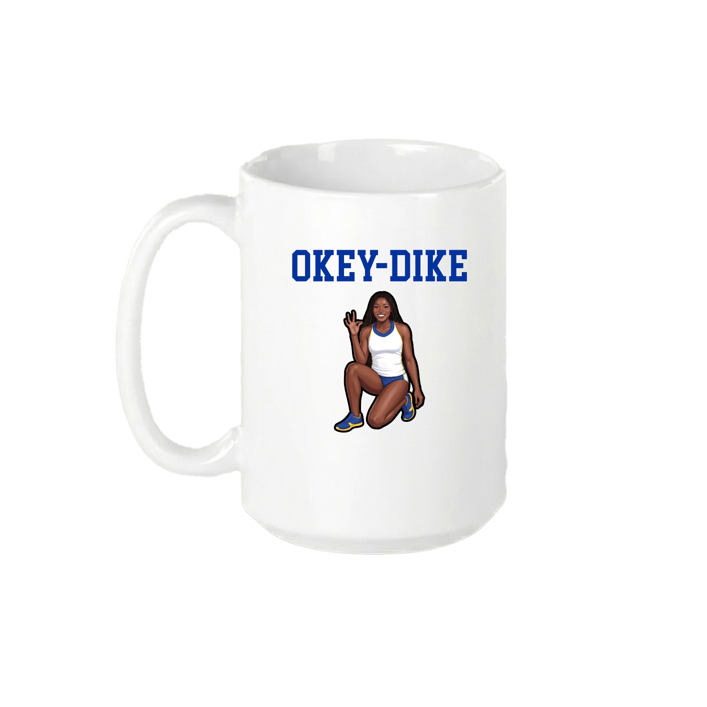 15oz Coffee Mug — Shirsey in White