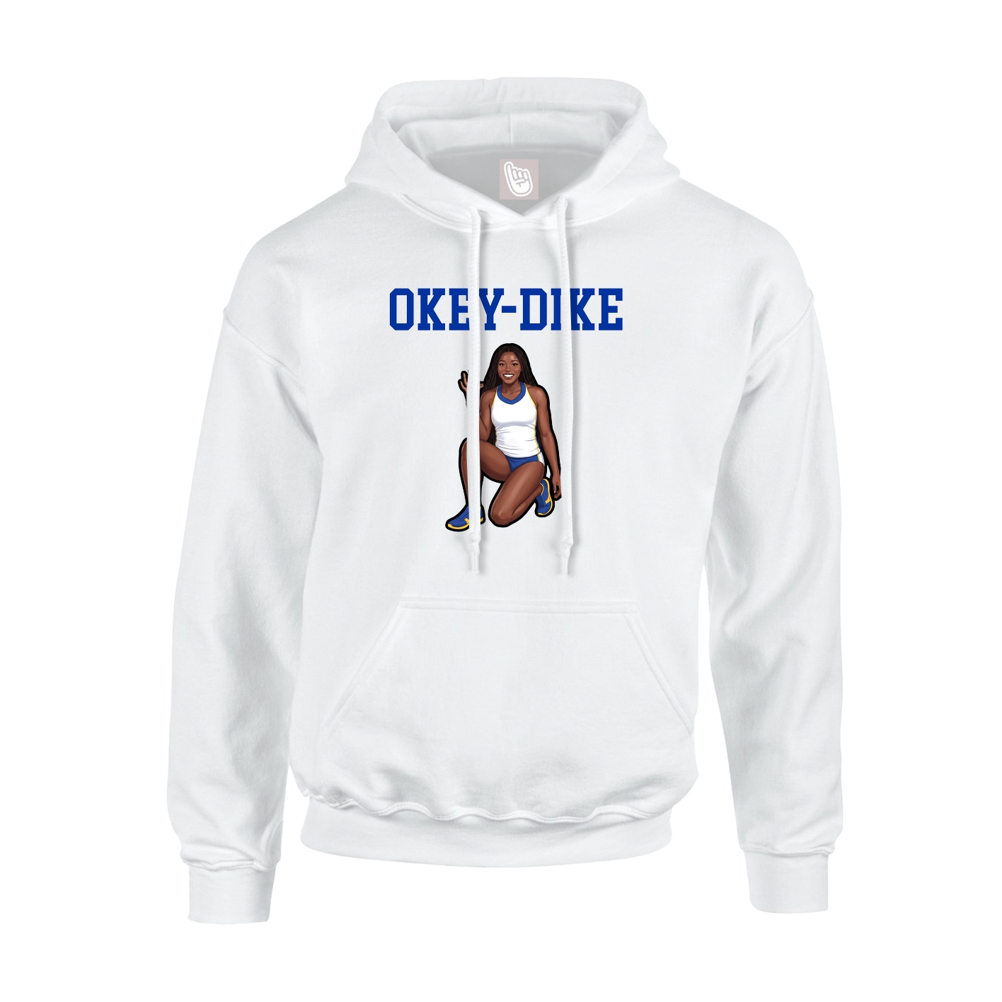 Hoodie — Shirsey in White