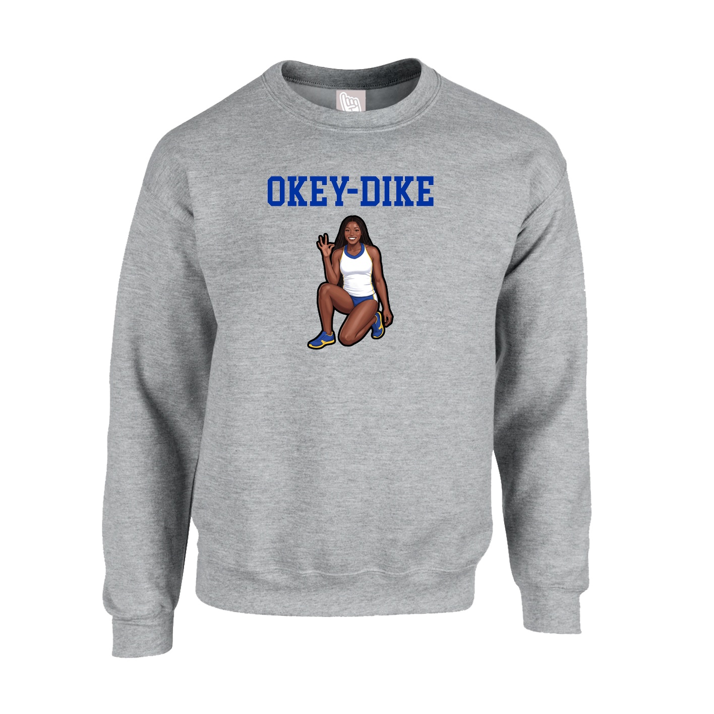Fleece Crew — Shirsey in Grey