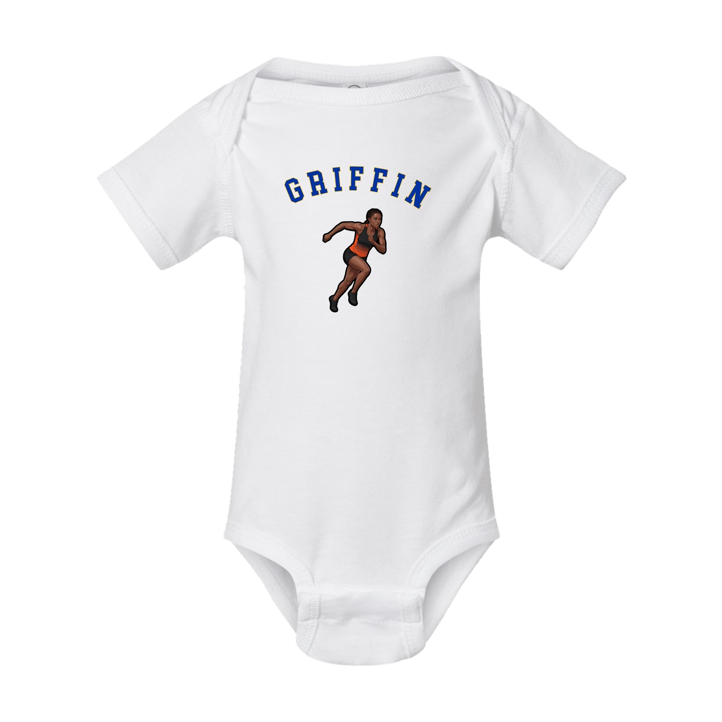 Baby Onesie — Shirsey Arch in White