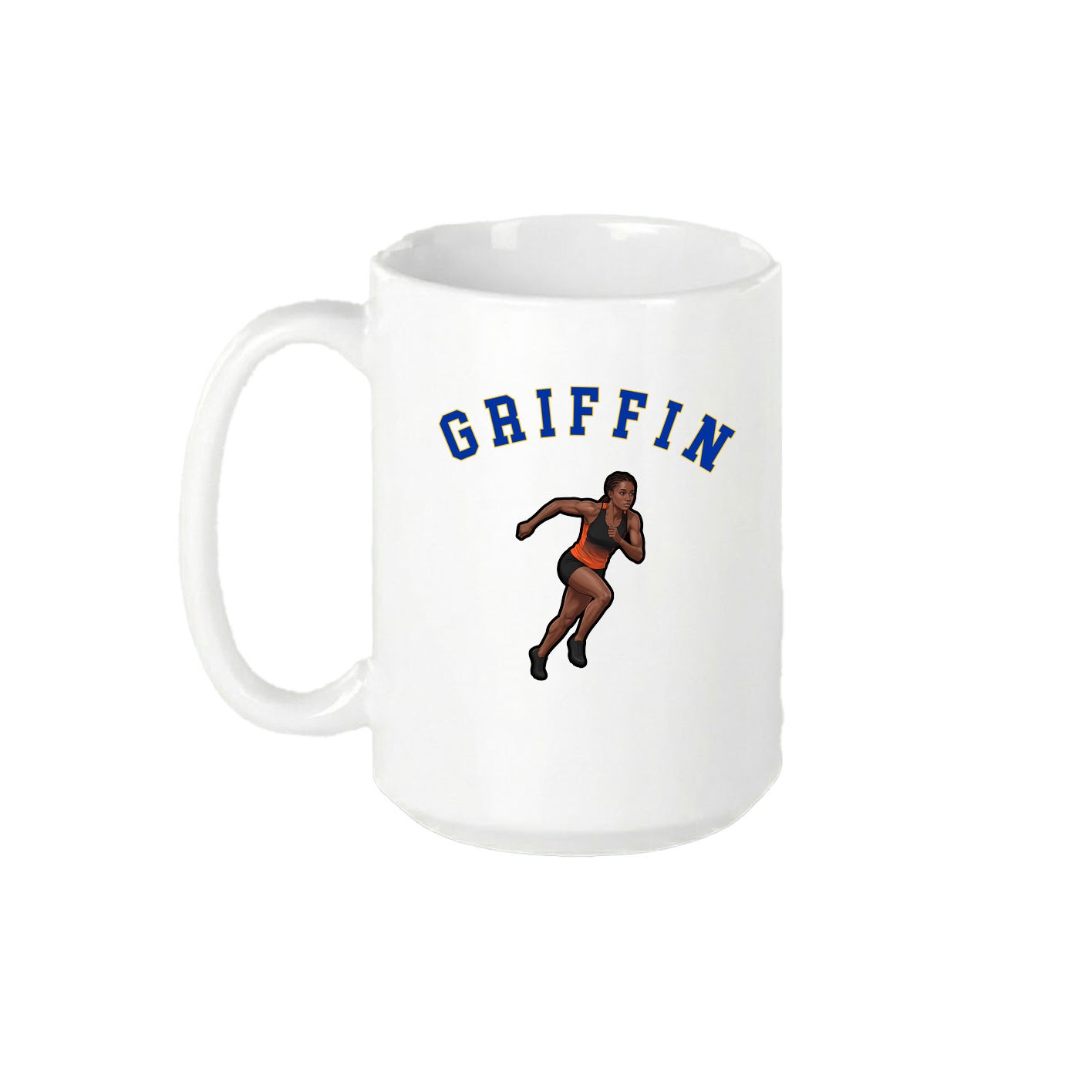 15oz Coffee Mug — Shirsey Arch in White