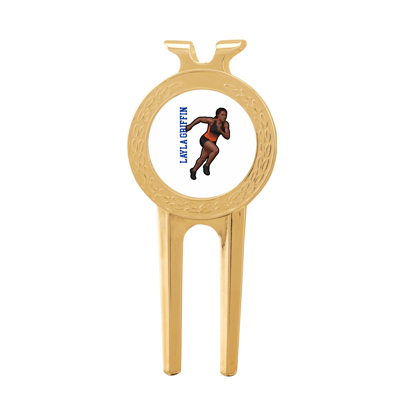 Divot Tool with Ball Marker — Name Vertical in Classic