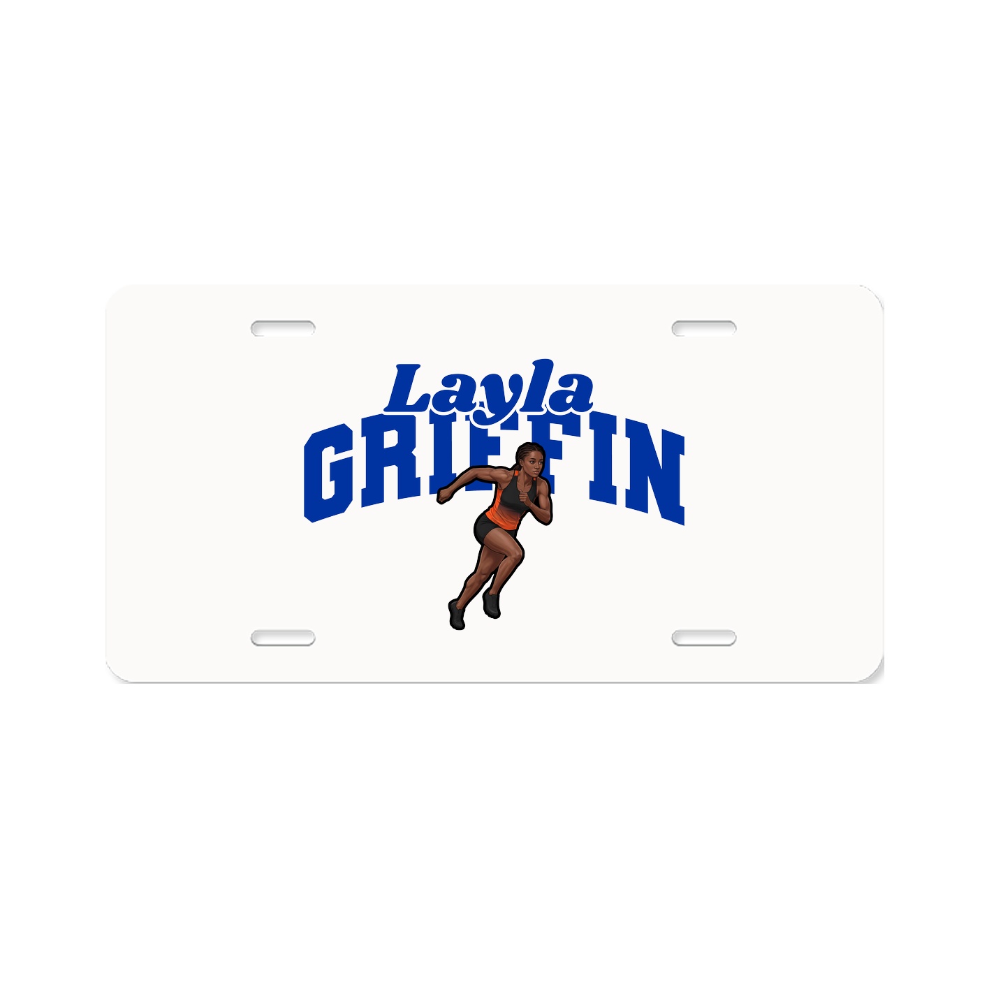 License Plate — Signature Arch in Classic