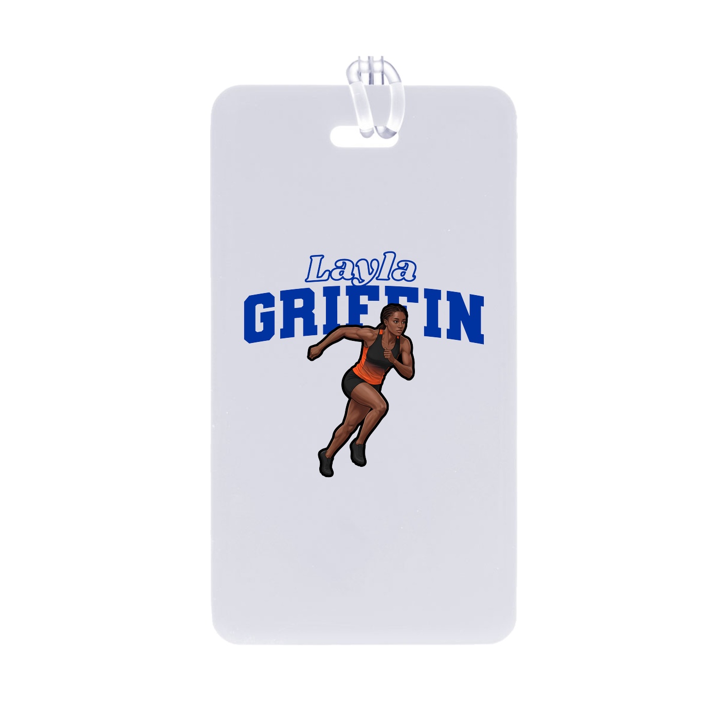 Bag Tag — Name Arch in Classic