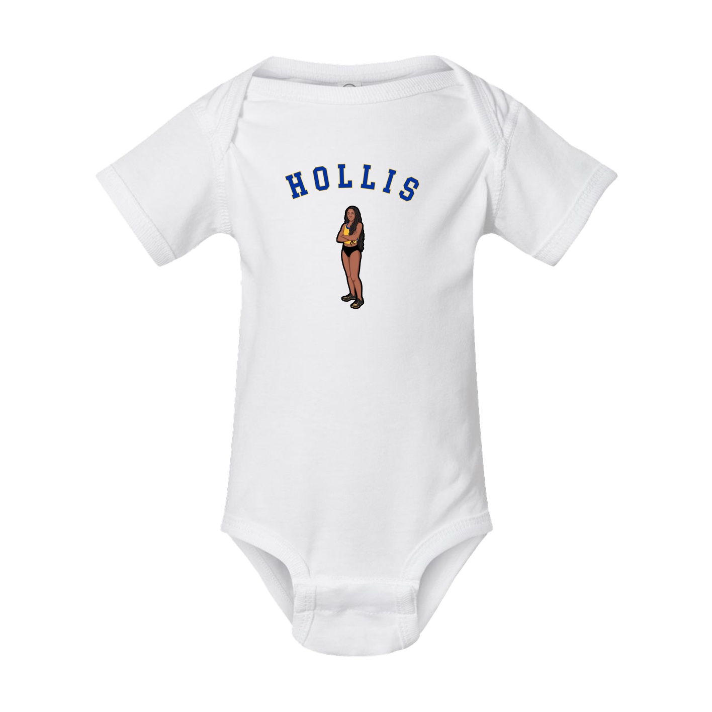 Baby Onesie — Shirsey Arch in White