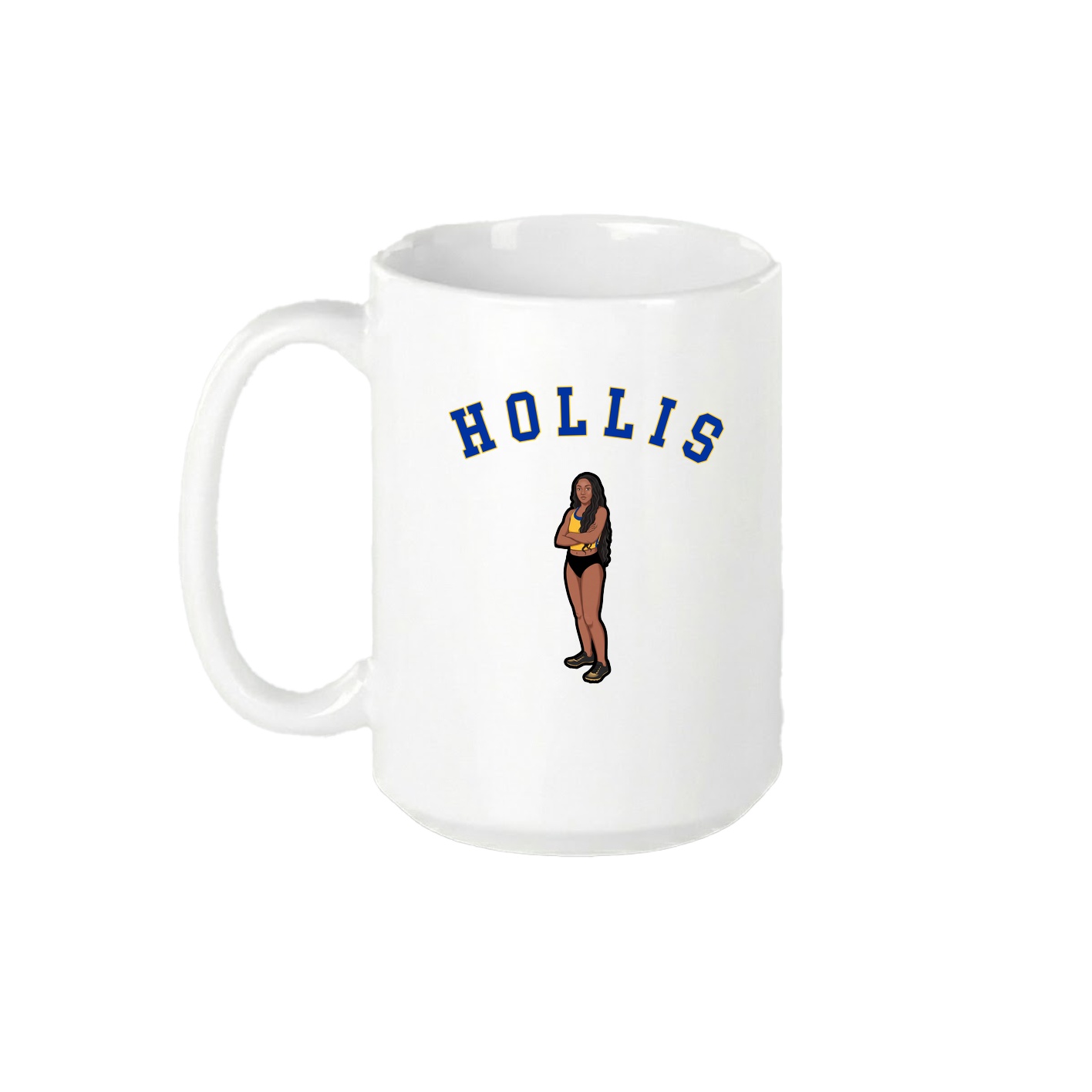 15oz Coffee Mug — Shirsey Arch in White