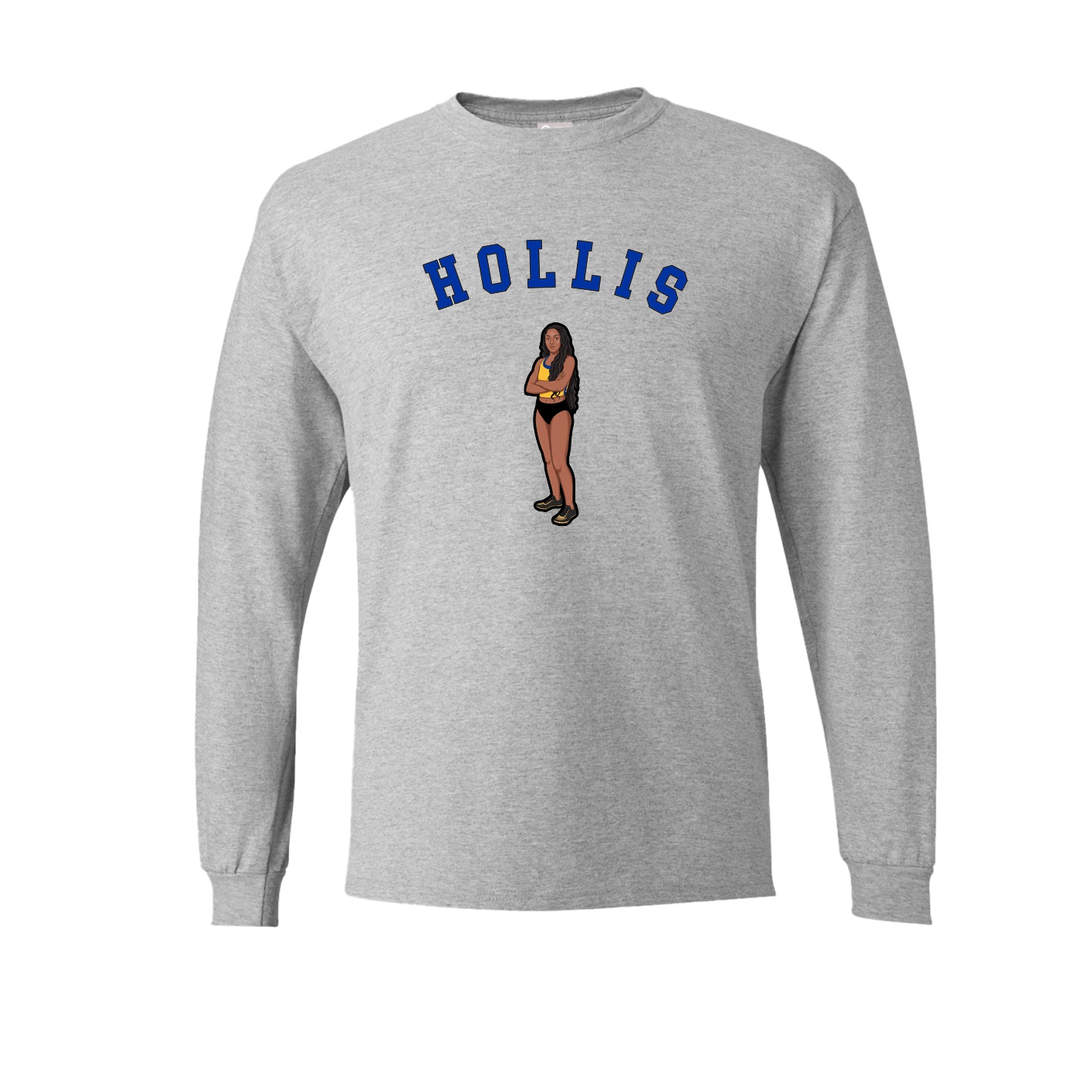 Long Sleeve Tee — Shirsey Arch in Grey