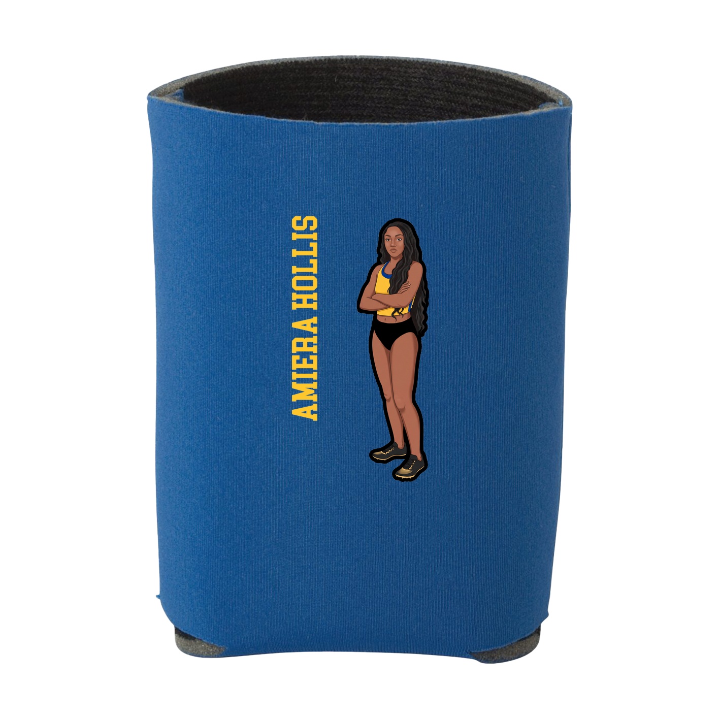 Can Holder — Name Vertical in Royal