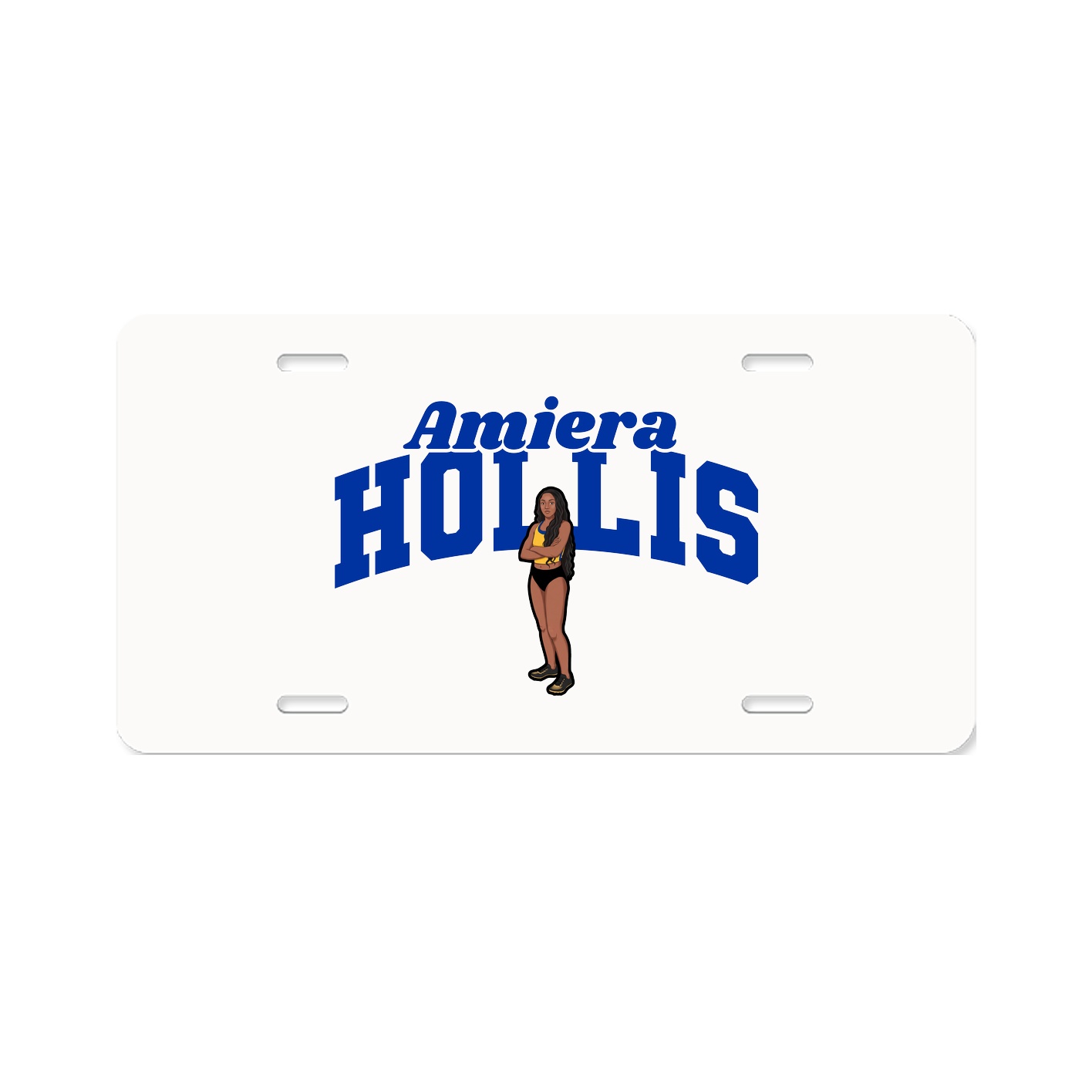 License Plate — Signature Arch in Classic