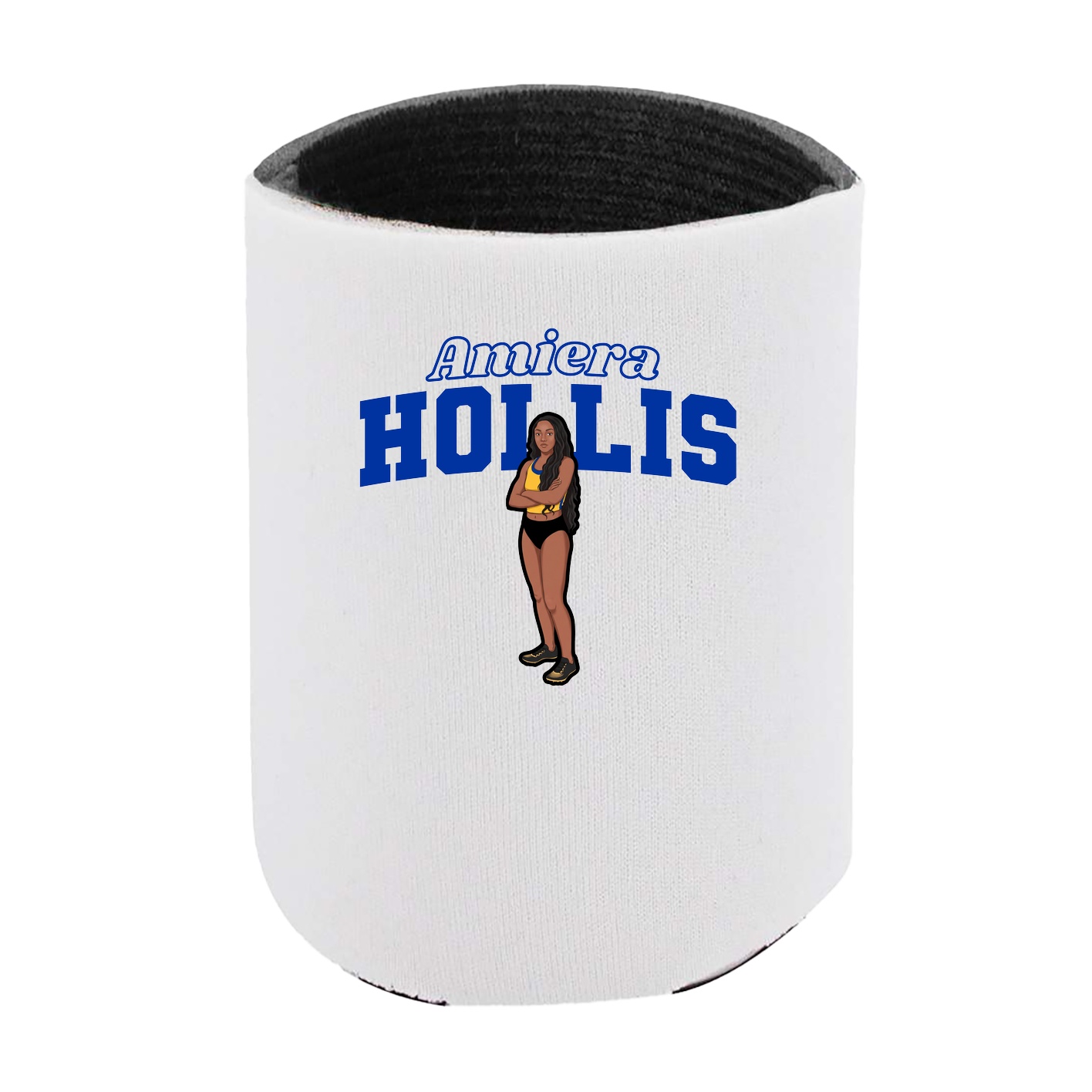 Can Holder — Name Arch in White