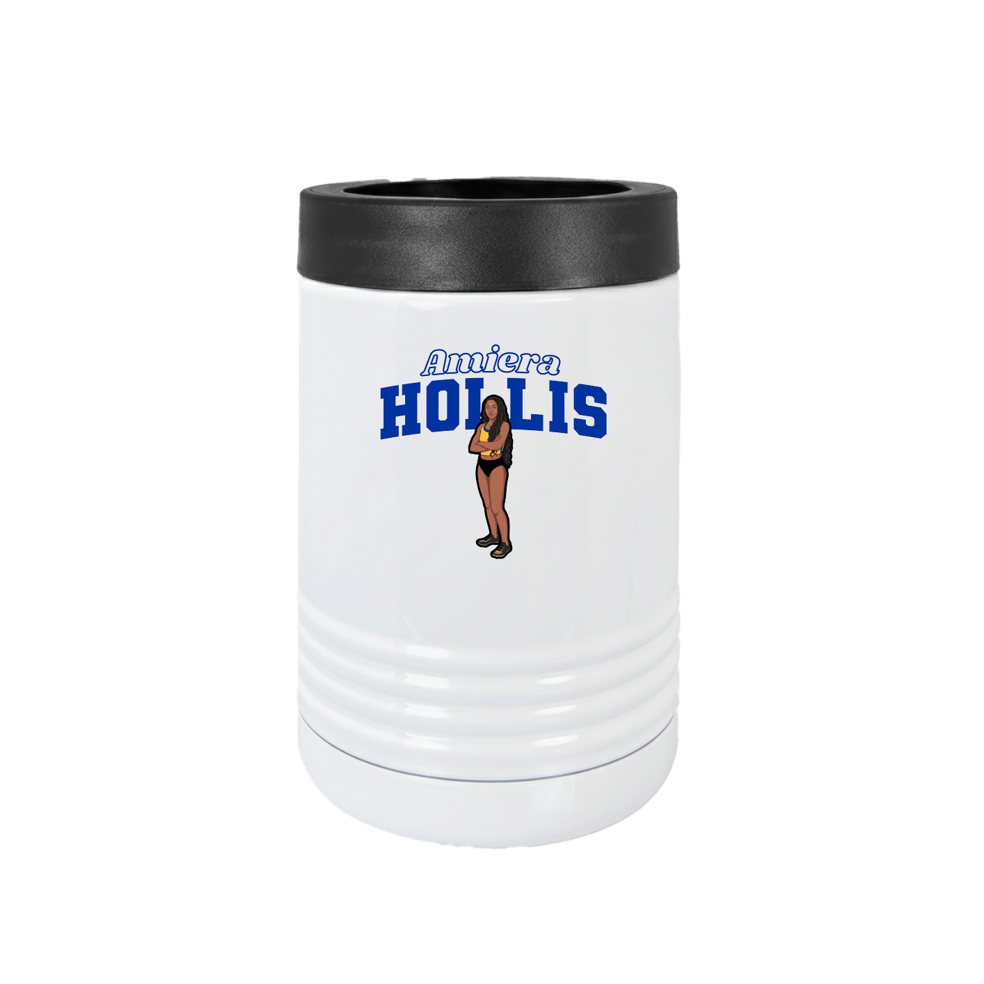 Beverage Holder — Name Arch in White