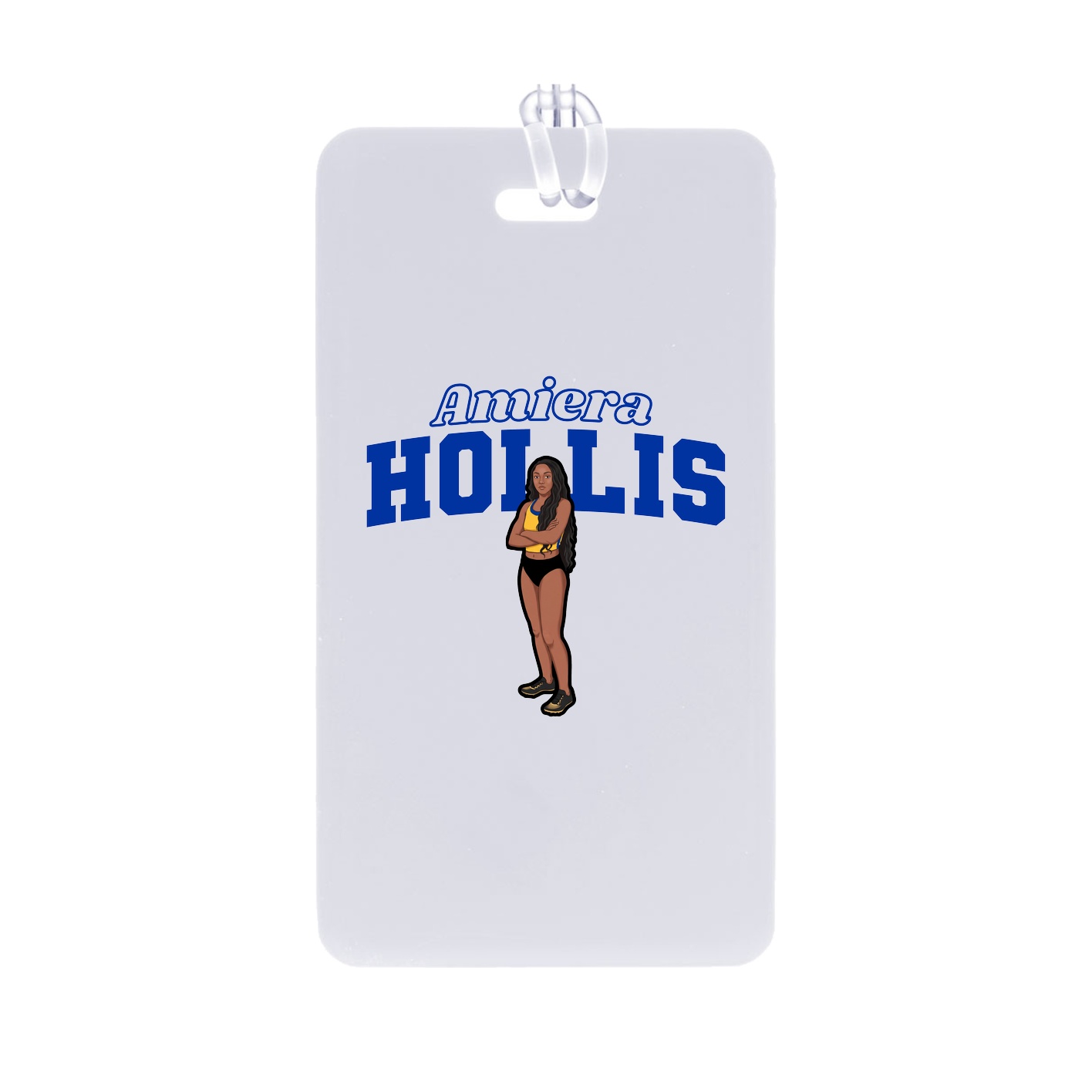 Bag Tag — Name Arch in Classic