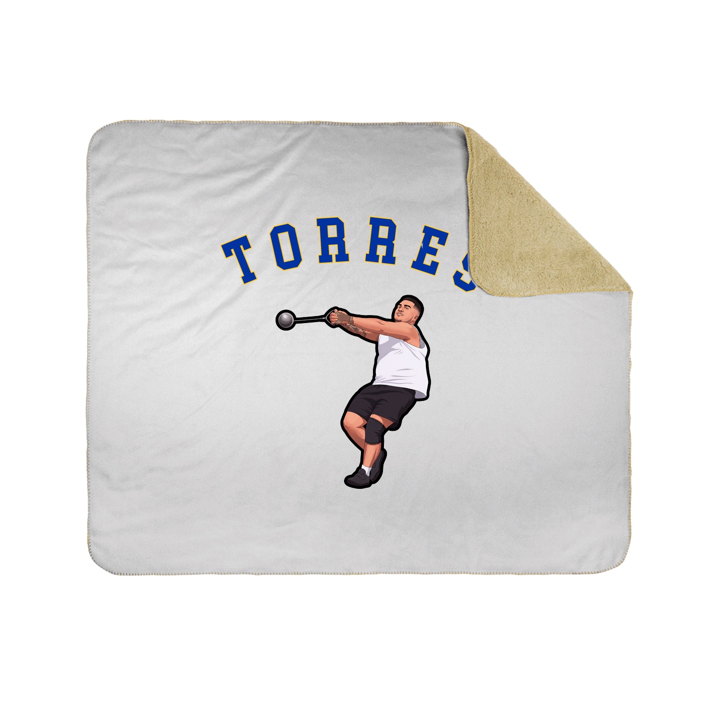 Throw Blanket — Shirsey Arch in White