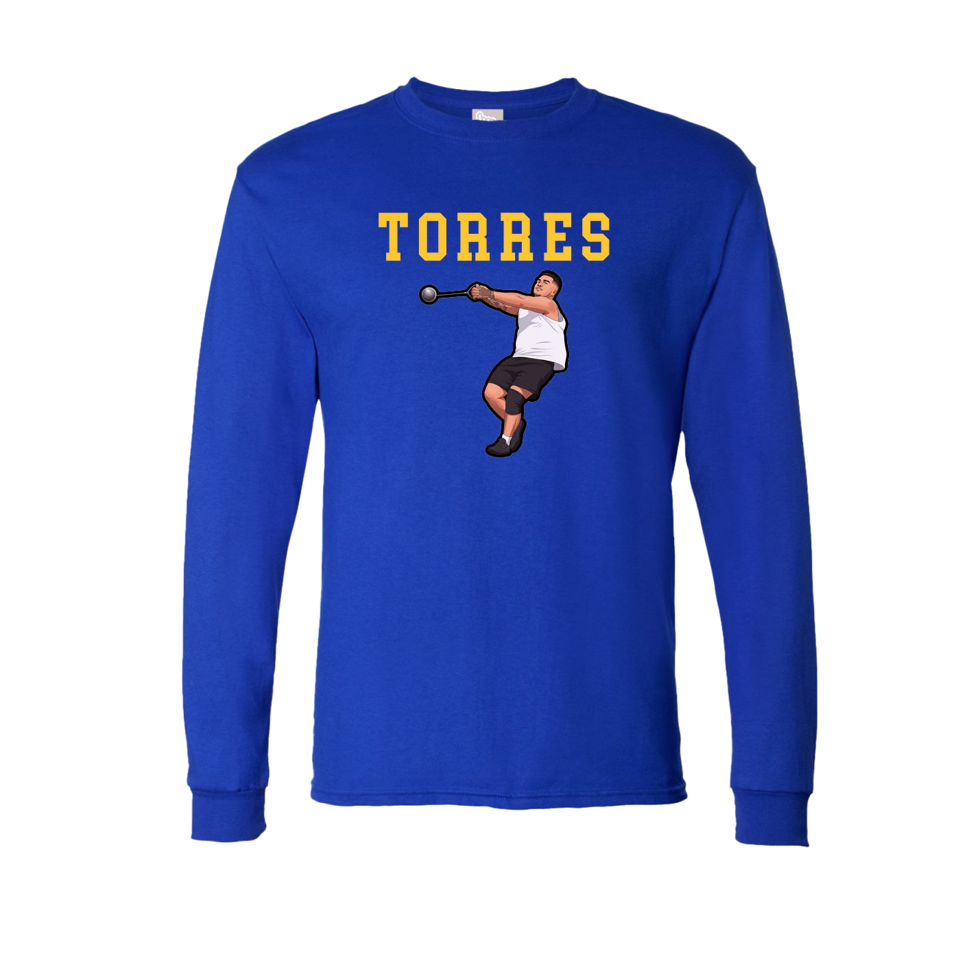 Long Sleeve Tee — Shirsey in Royal