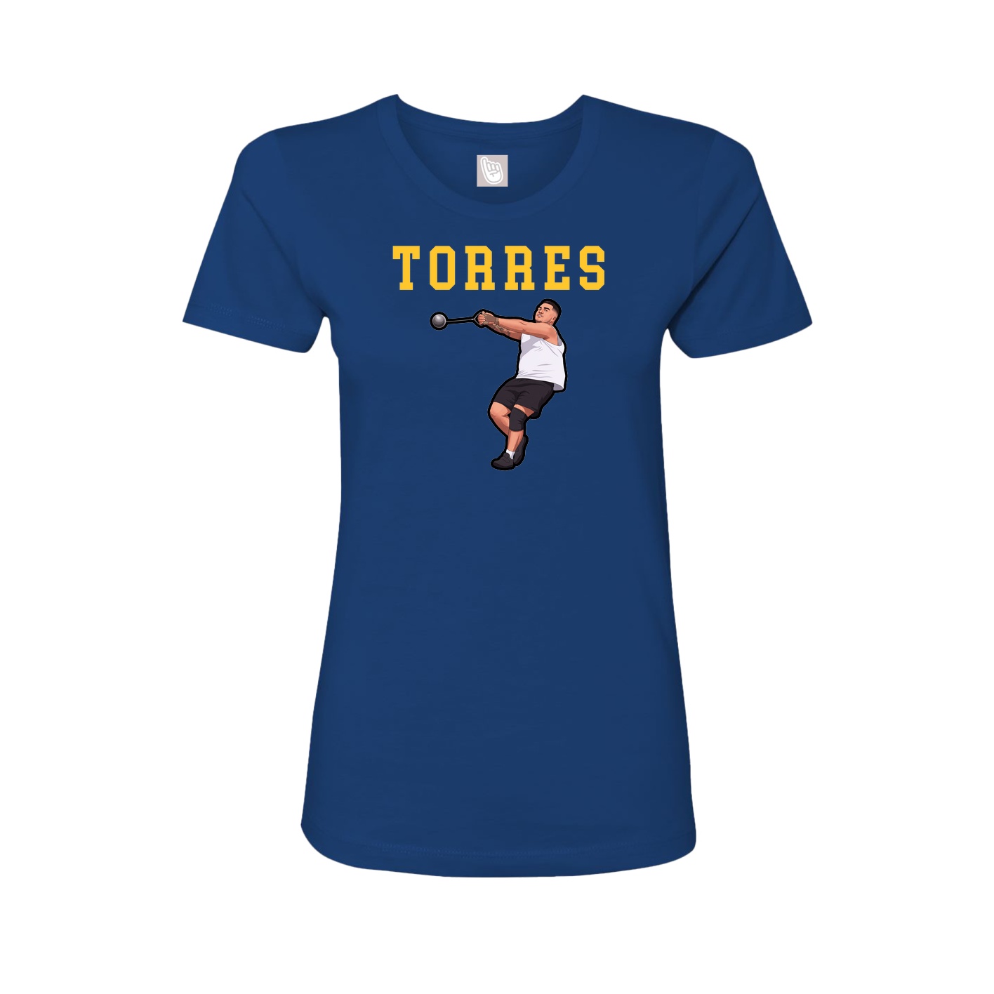 Fitted Women's Tee — Shirsey in Royal