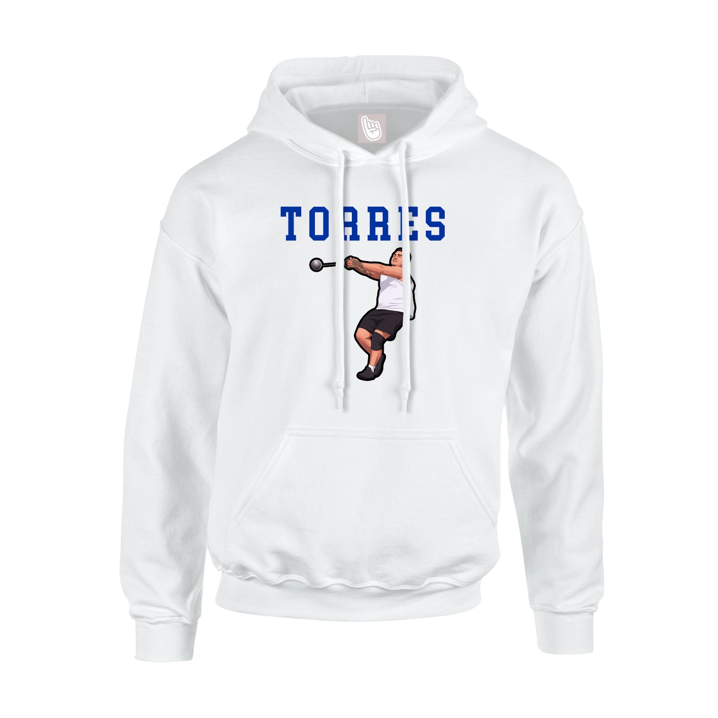 Youth Hoodie — Shirsey in White