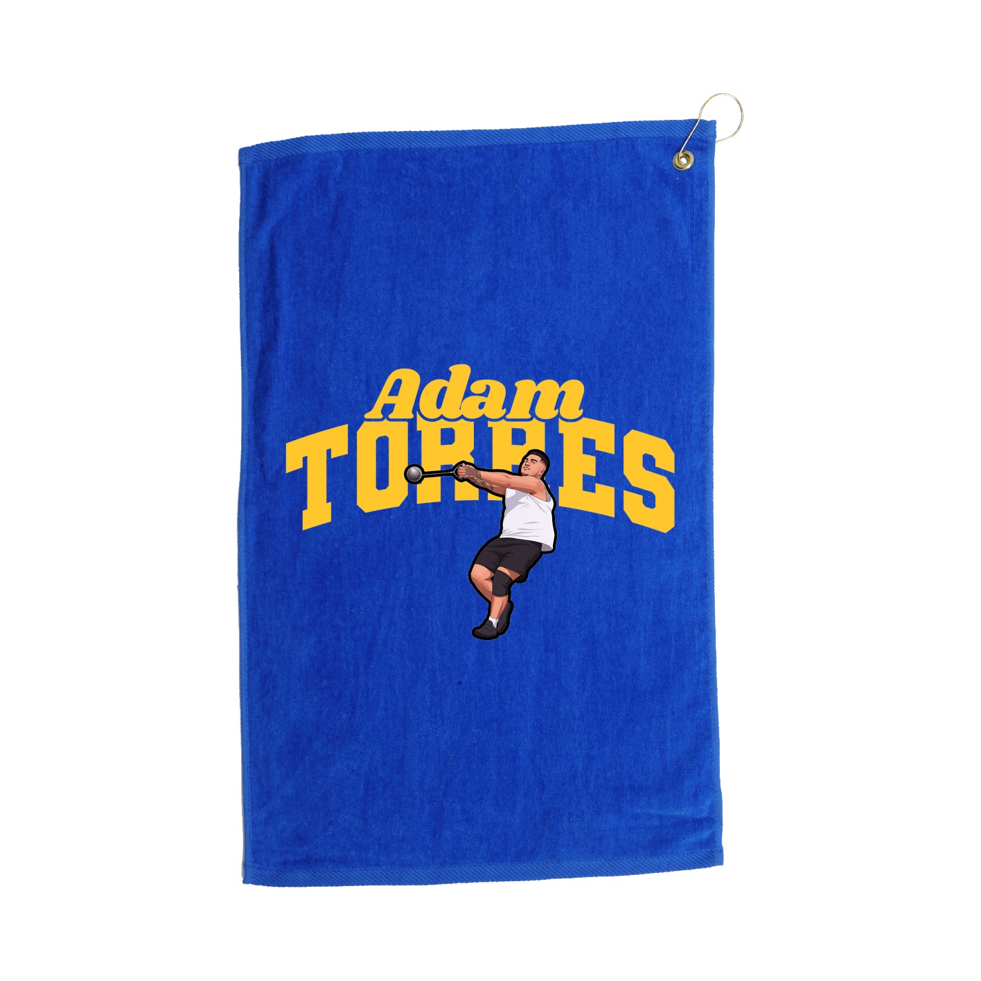 Golf Towel — Signature Arch in Royal