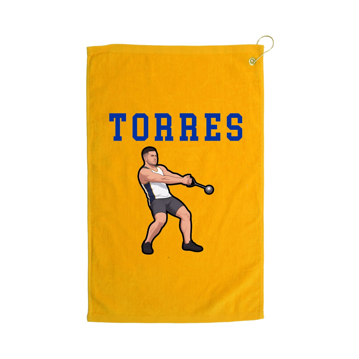 Golf Towel — Shirsey in Gold