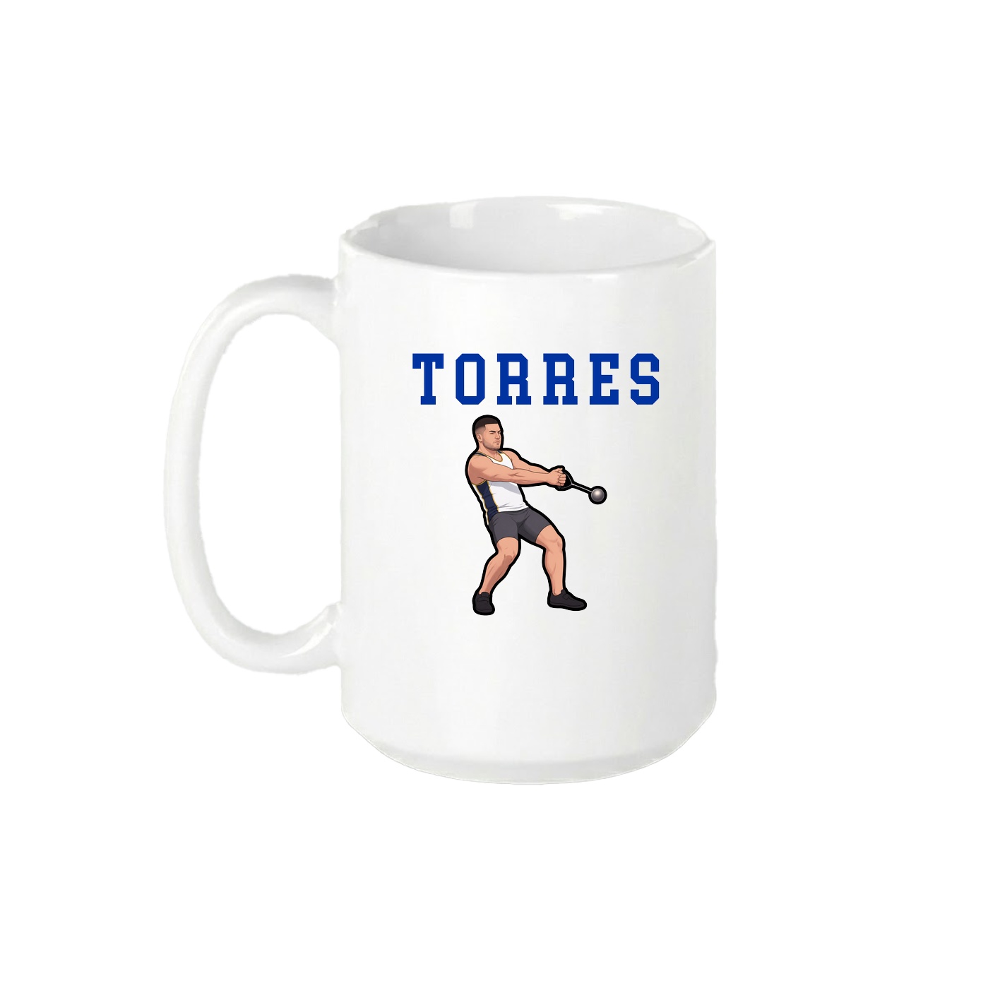 15oz Coffee Mug — Shirsey in White