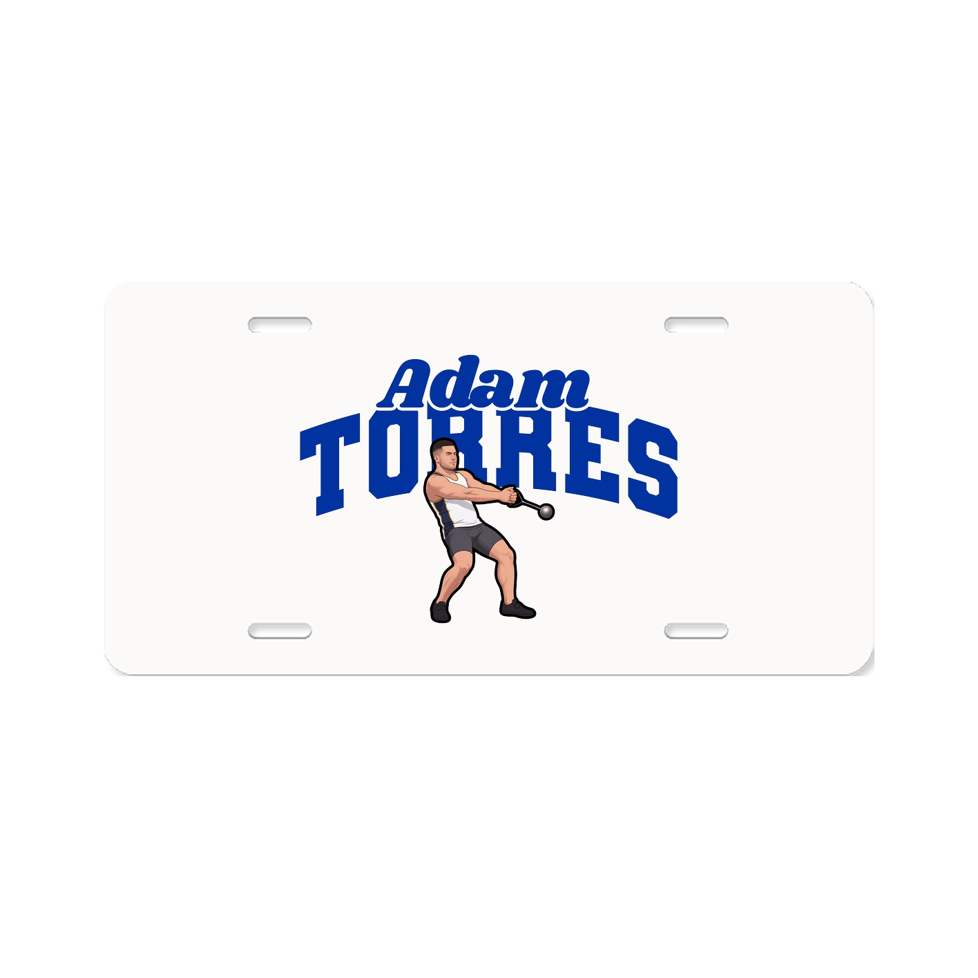 License Plate — Signature Arch in Classic