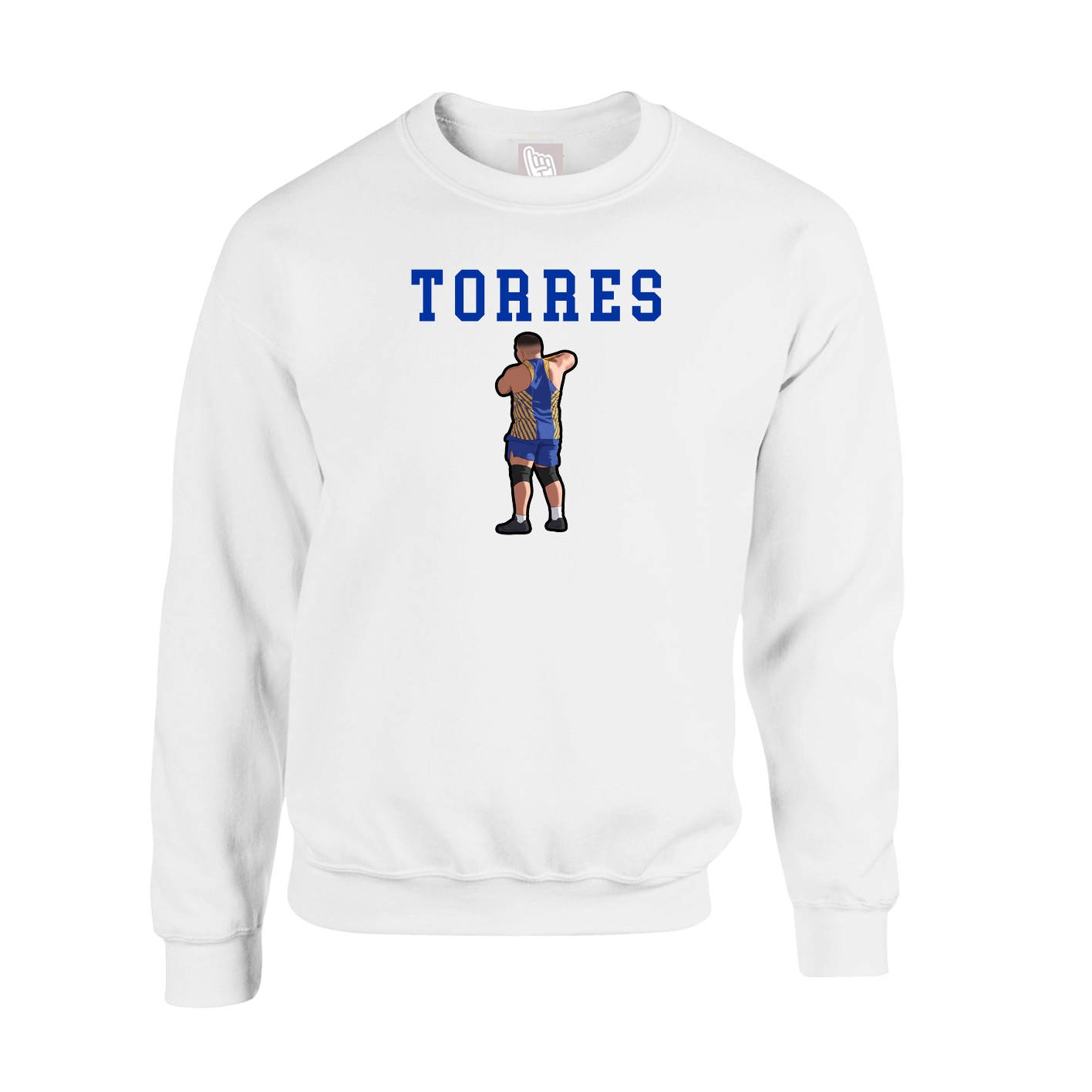 Fleece Crew — Shirsey in White