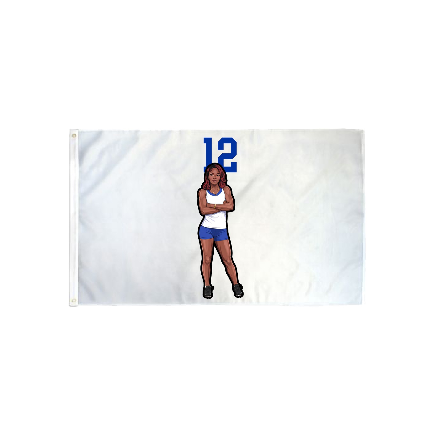 3x5 Flag — Number Top in Classic