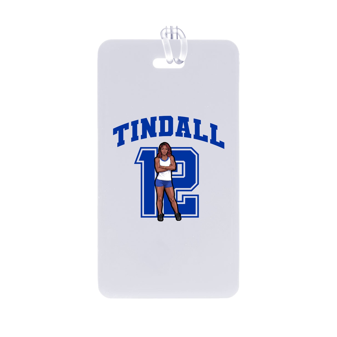 Bag Tag — Number in Classic