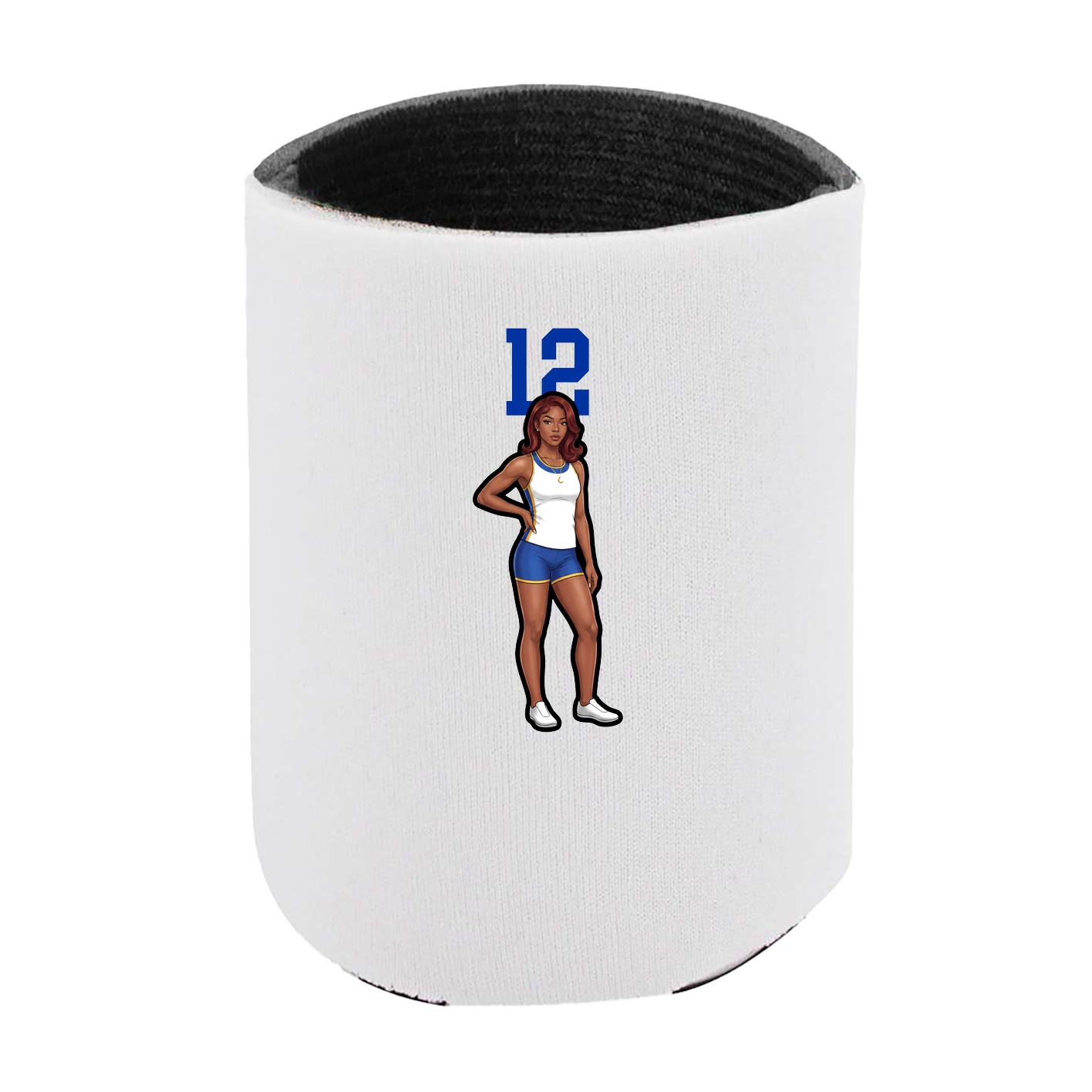 Can Holder — Number Top in White