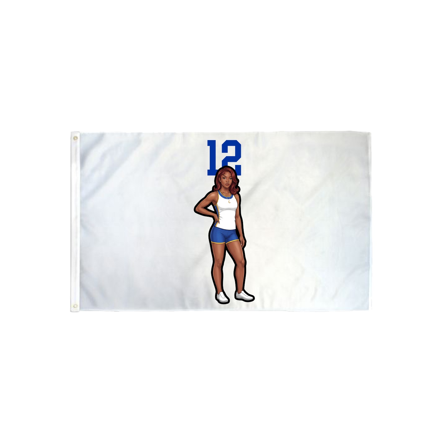 3x5 Flag — Number Top in Classic