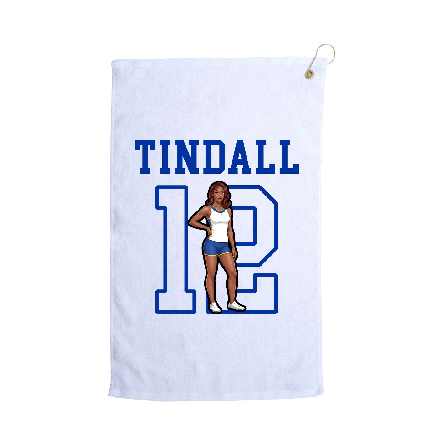 Golf Towel — Shirsey in White