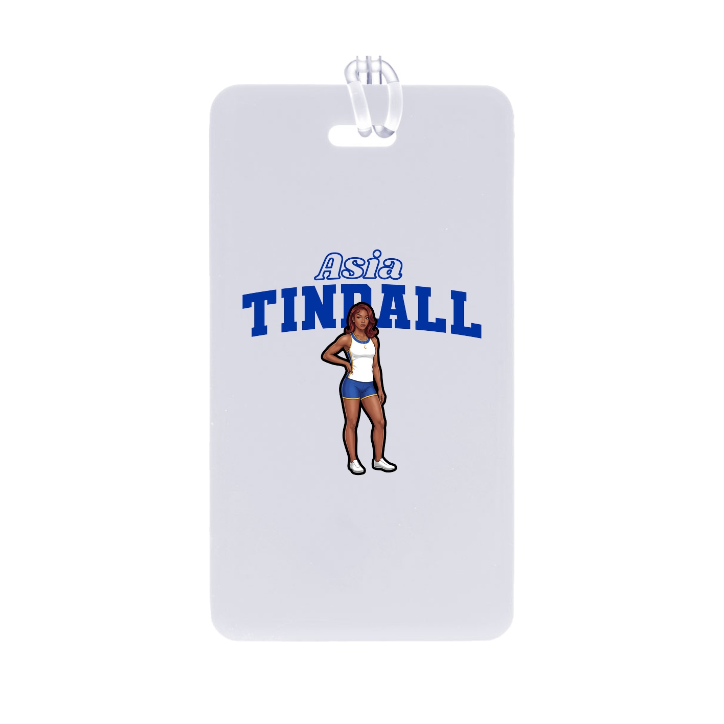 Bag Tag — Name Arch in Classic