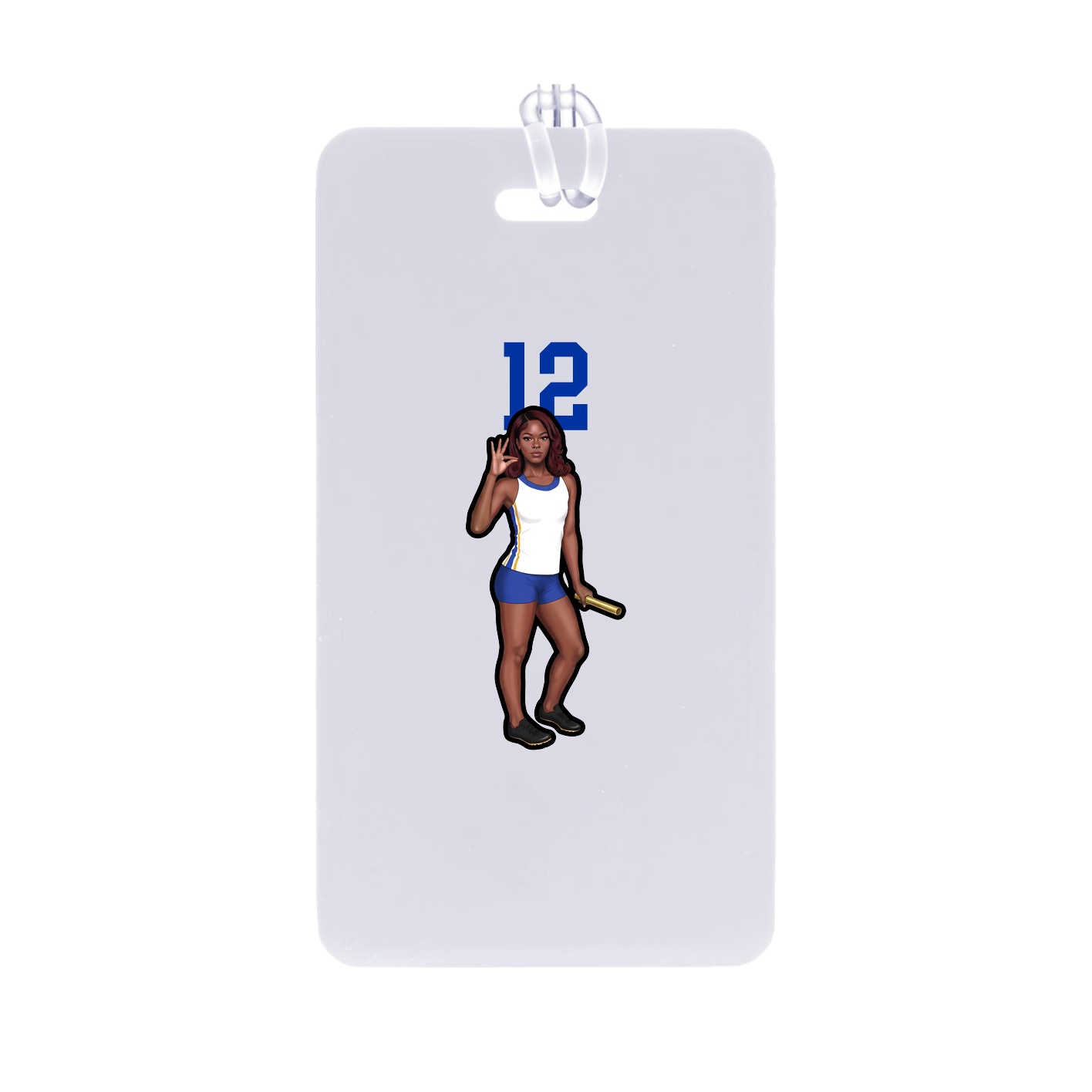 Bag Tag — Number Top in Classic