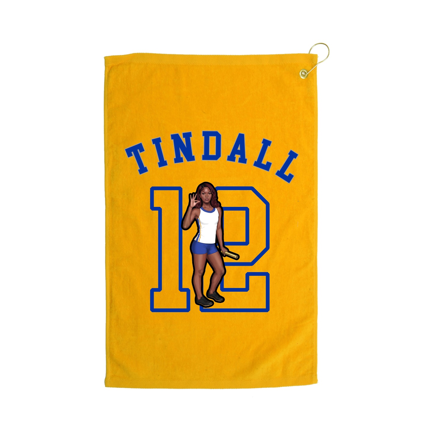 Golf Towel — Shirsey Arch in Gold