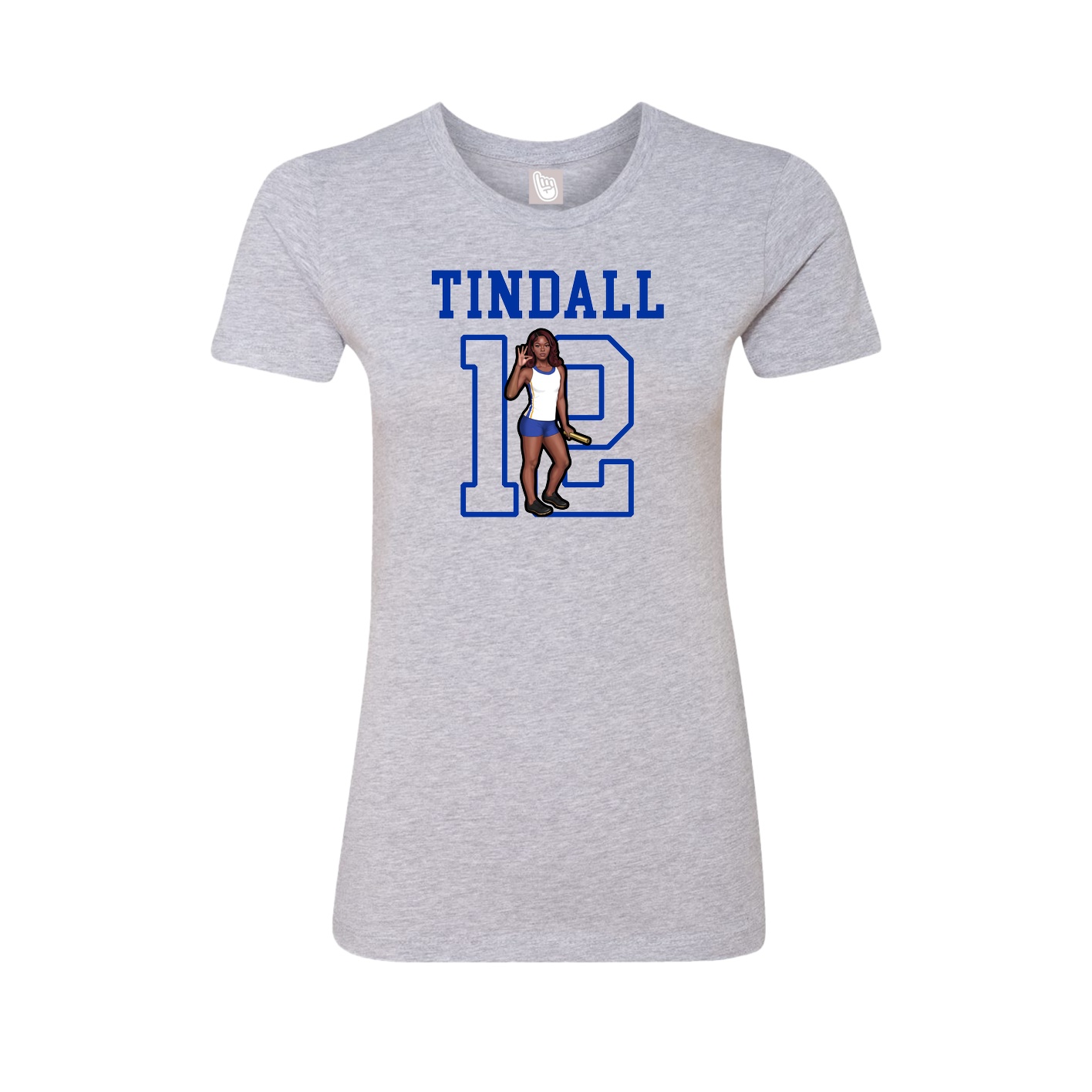 Fitted Women's Tee — Shirsey in Grey