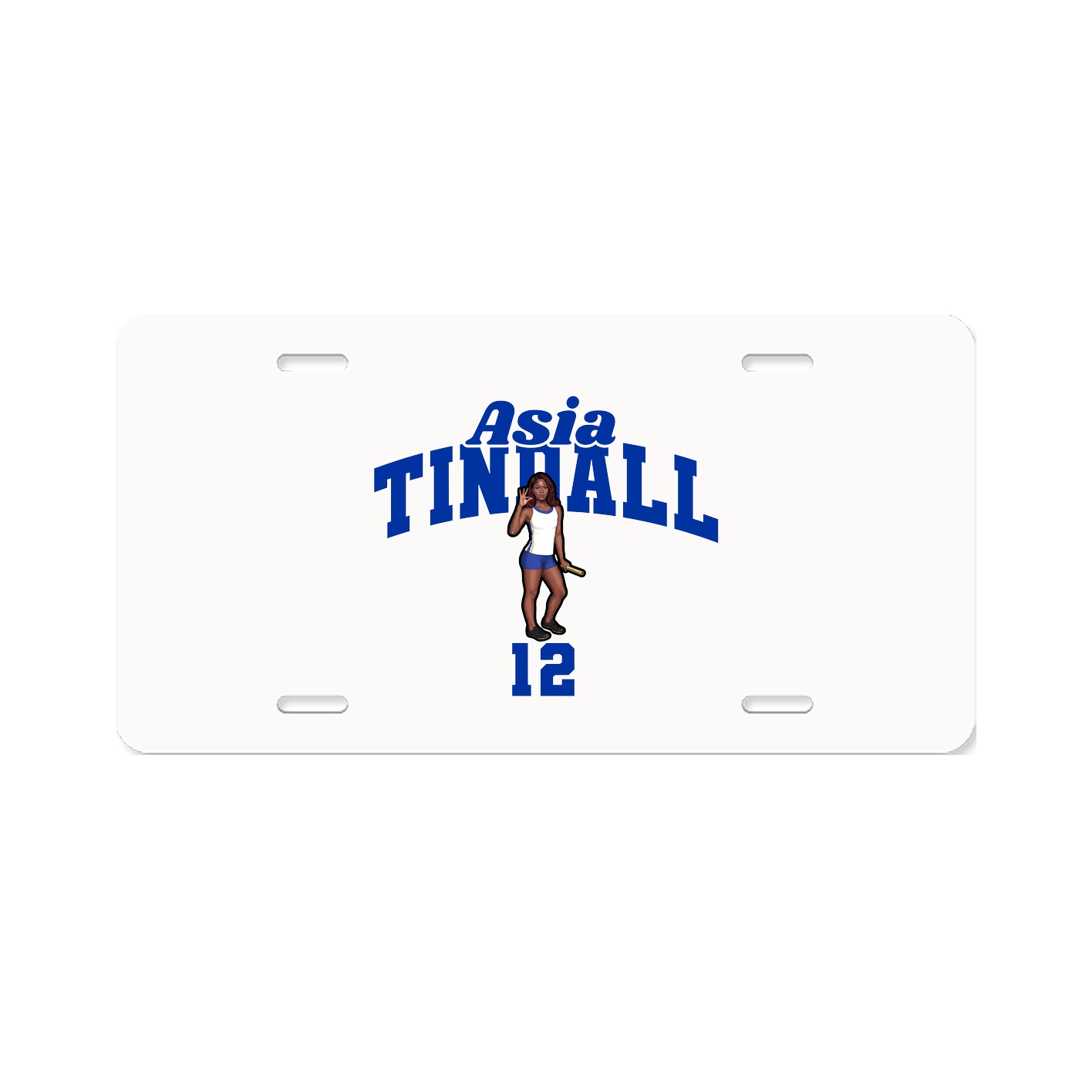 License Plate — Signature Arch in Classic