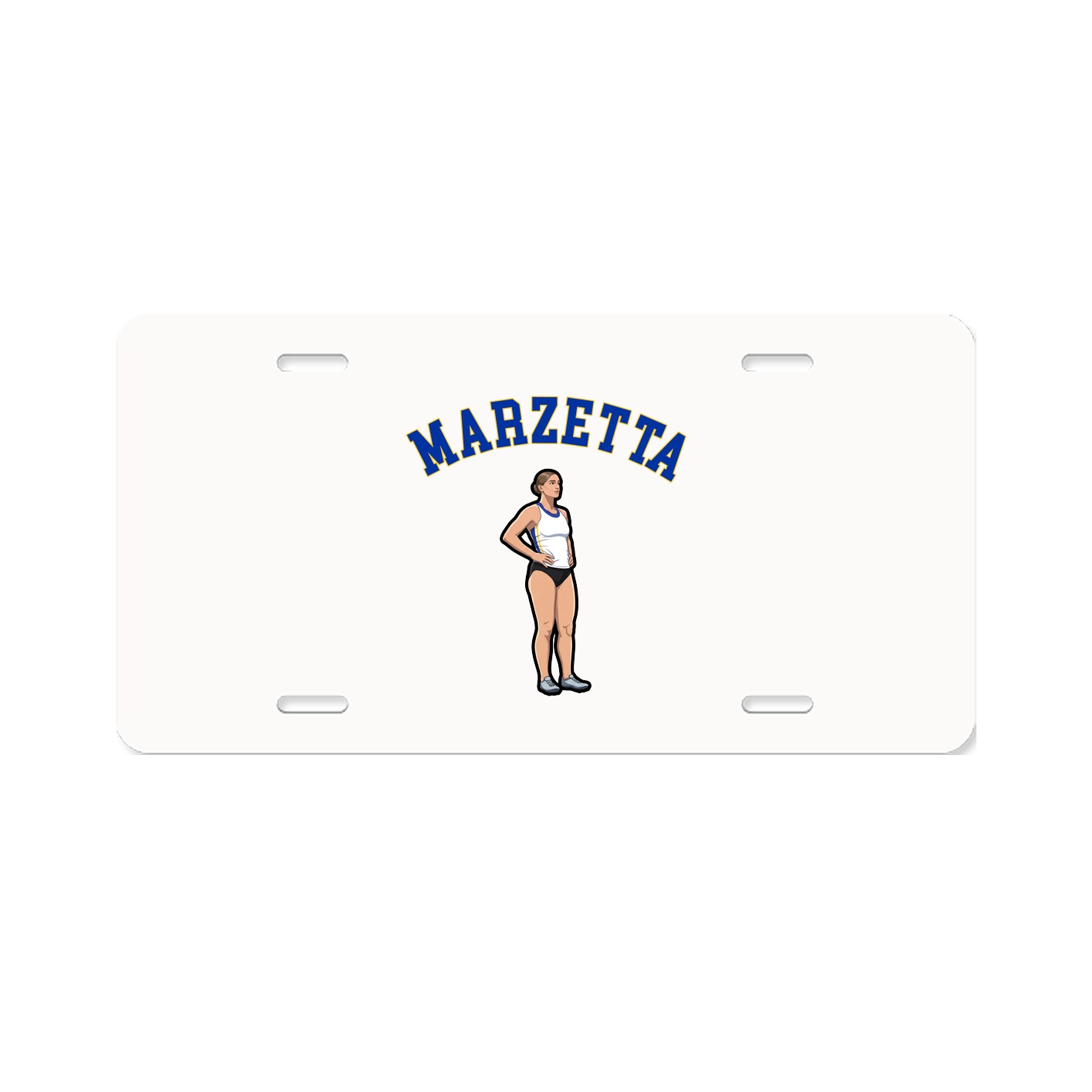 License Plate — Shirsey Arch in Classic