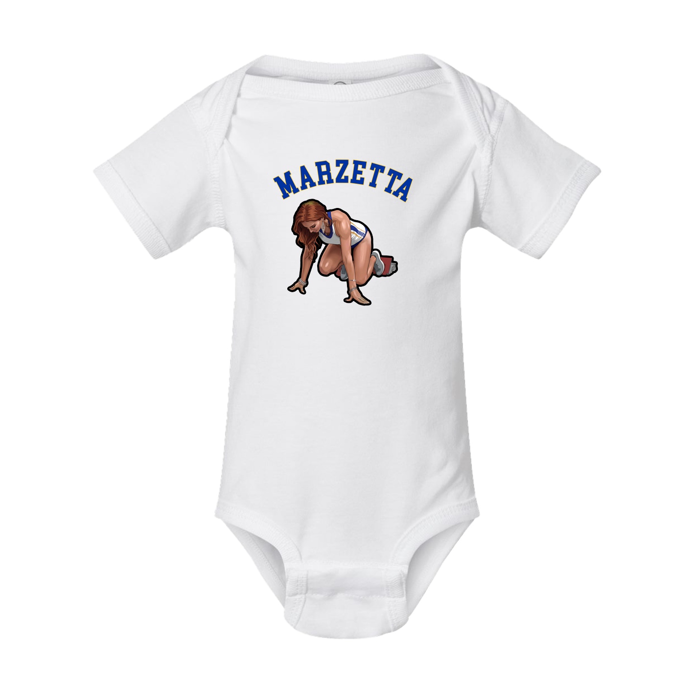 Baby Onesie — Shirsey Arch in White