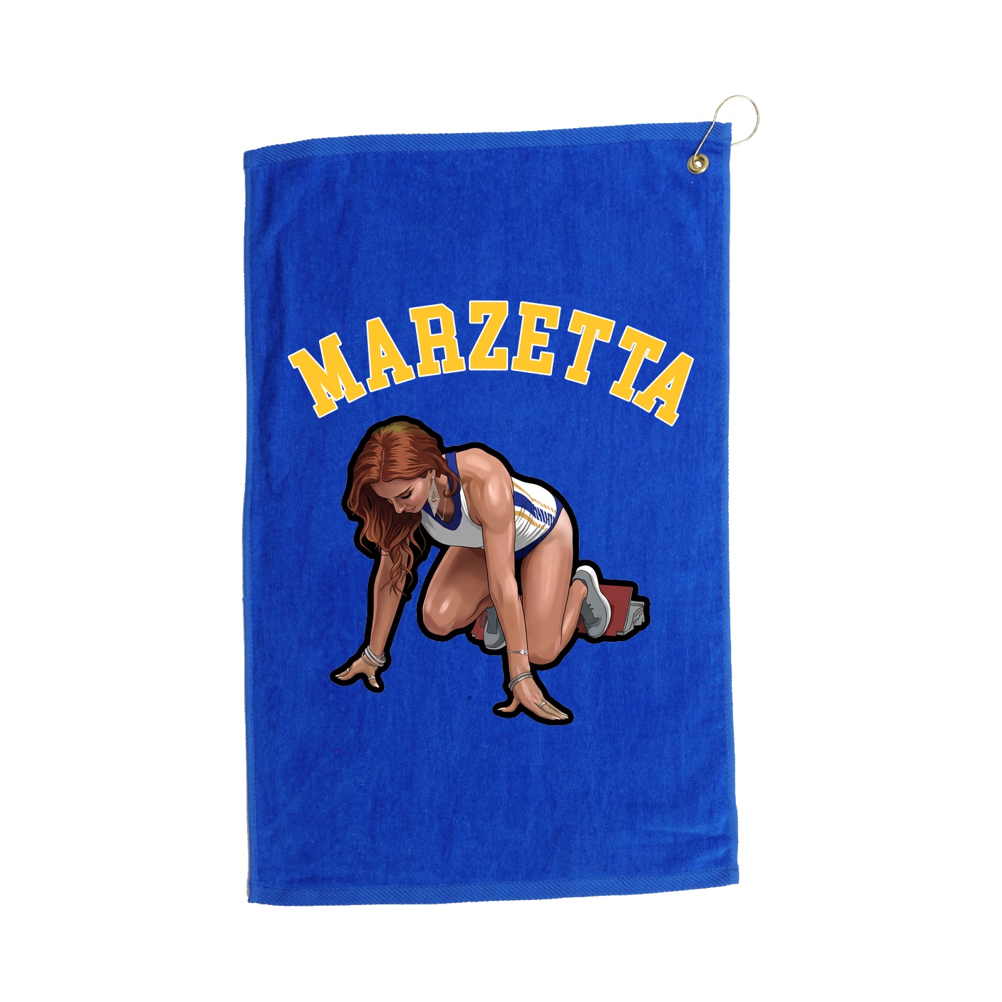 Golf Towel — Shirsey Arch in Royal