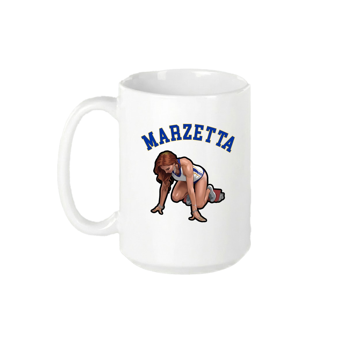 15oz Coffee Mug — Shirsey Arch in White