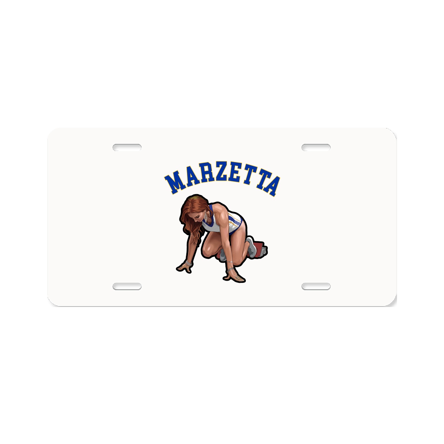 License Plate — Shirsey Arch in Classic