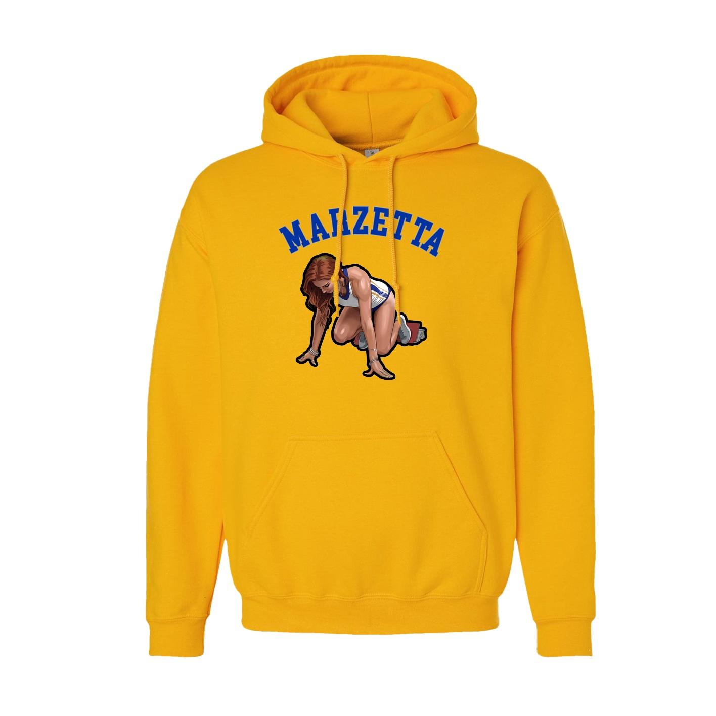 Youth Hoodie — Shirsey Arch in Gold