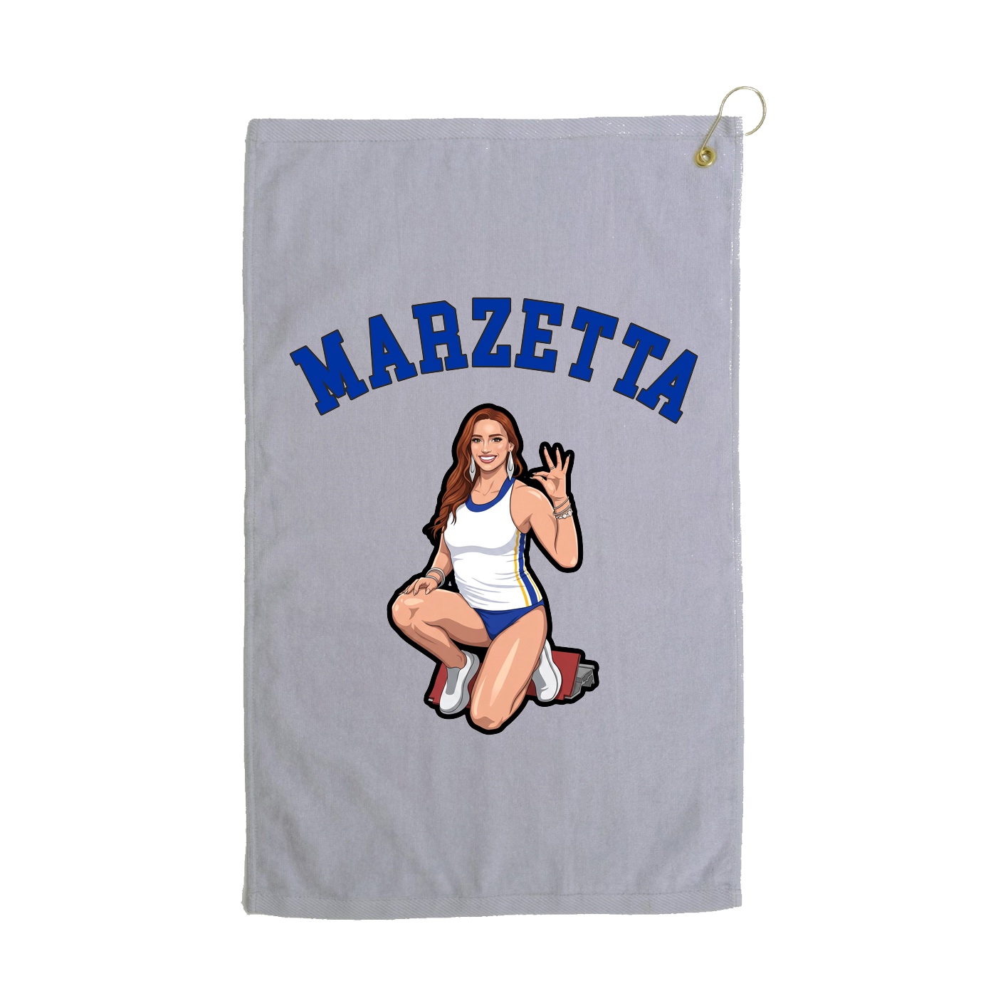 Golf Towel — Shirsey Arch in Grey