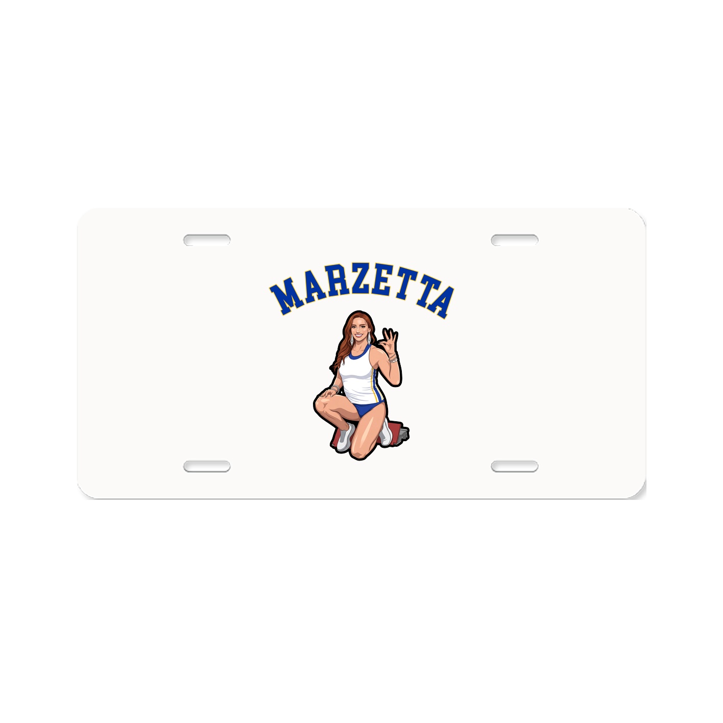 License Plate — Shirsey Arch in Classic